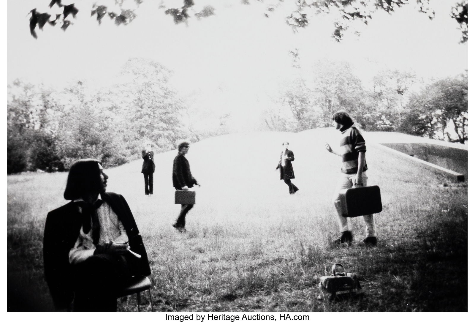 Billy Name (American, 1940-2016) John Cale, Nico: Billy Name (American, 1940-2016) John Cale, Nico, Lou Reed, Gerard Malang, and Sterling Morrison, 1967 Gelatin silver print, printed later 9-1/4