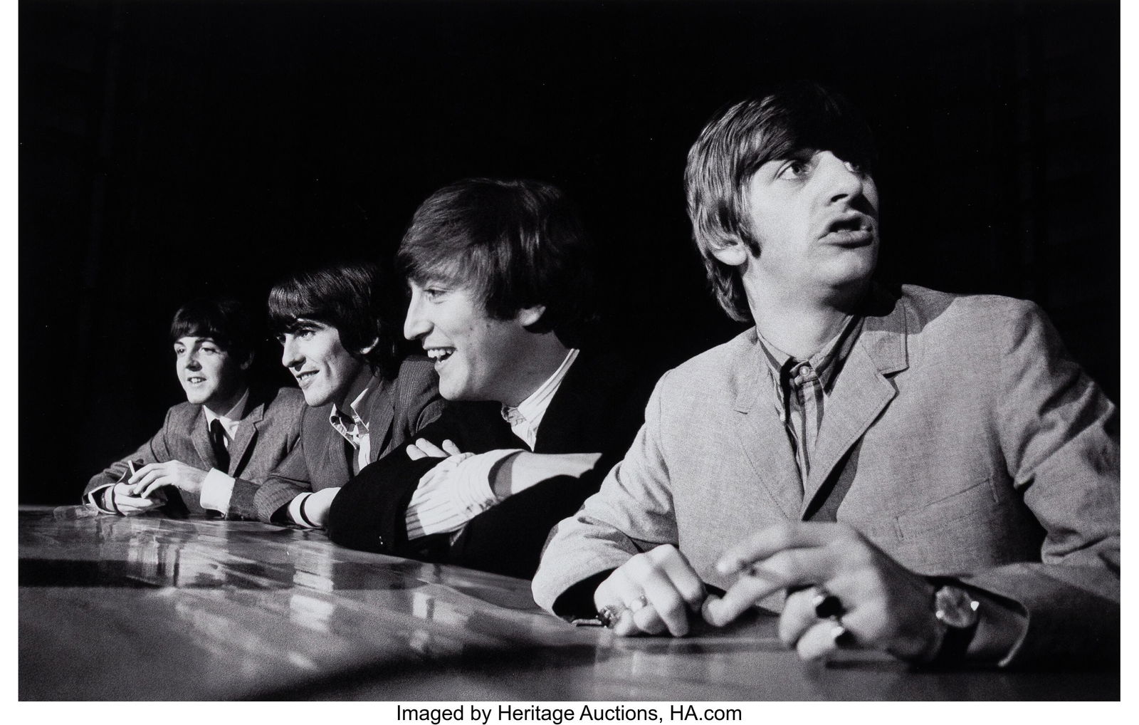 Mike Mitchell (American, b. 1946) The Beatles at (1 of 2)