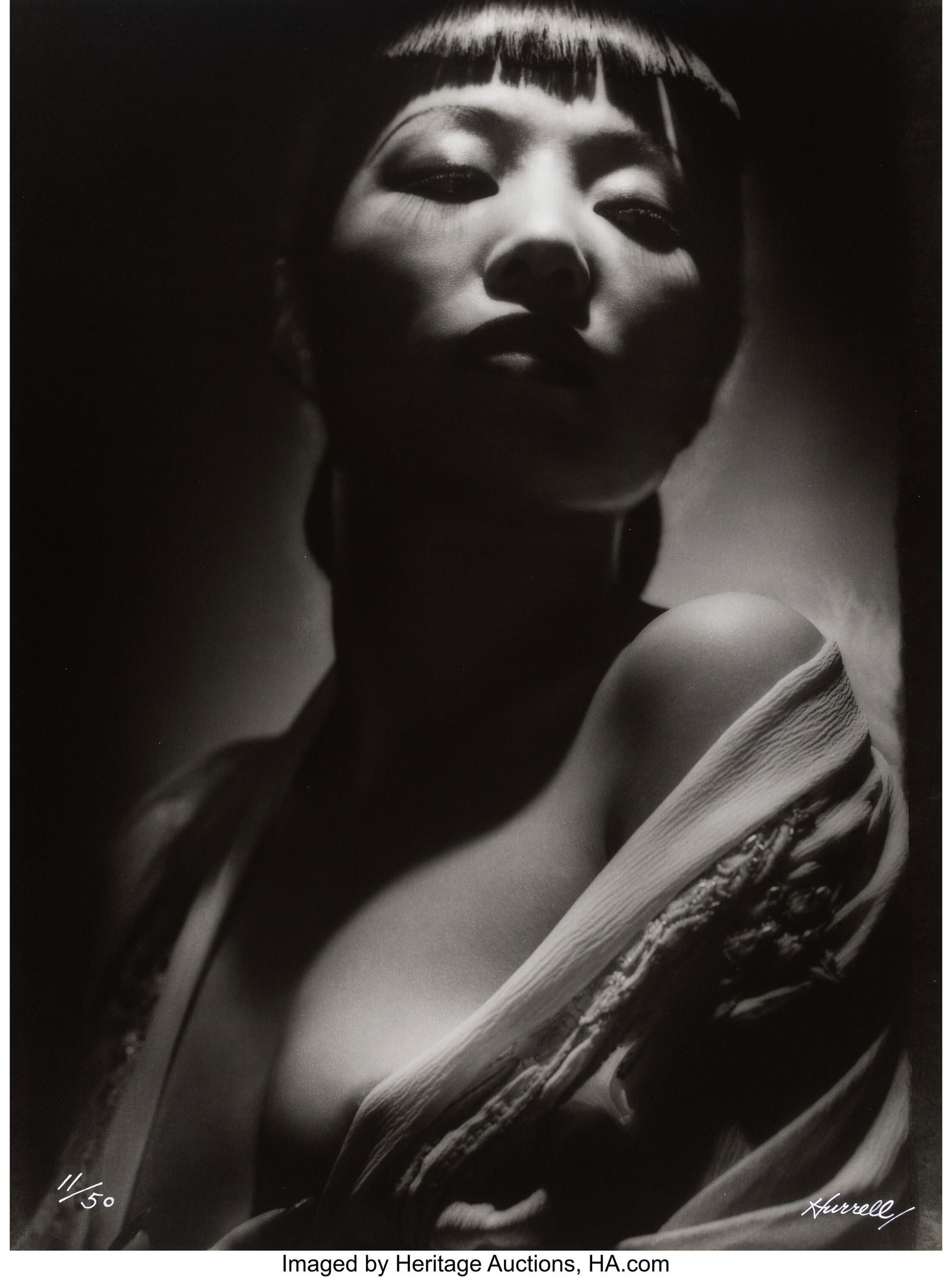 George Hurrell (American, 1904-1992) Portfolio I: George Hurrell (American, 1904-1992) Portfolio III (Complete with 10 works), 1930s-1940s Oversized gelatin silver prints, printed 1979 48 x 36 inches (121&pe