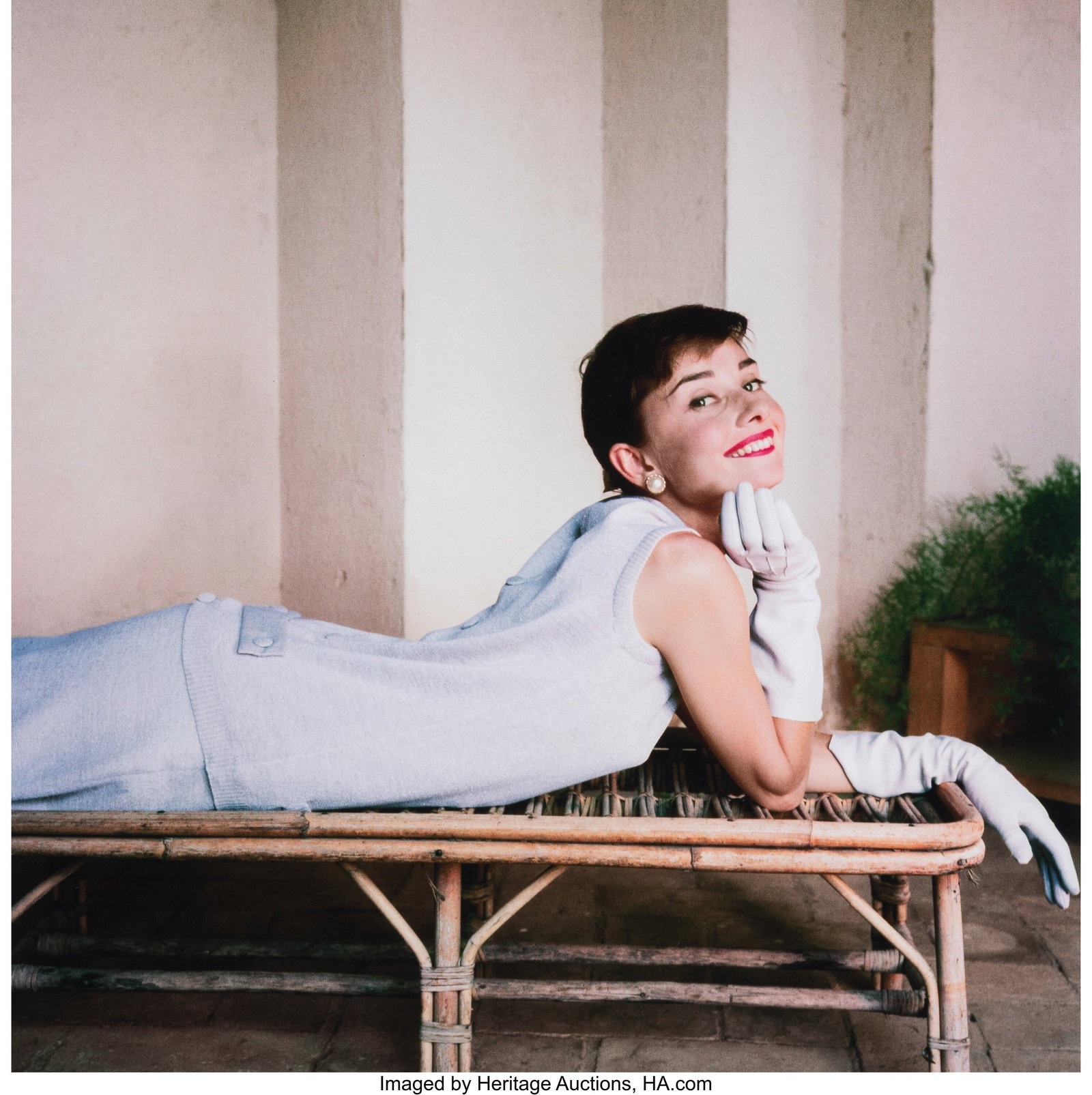 Norman Parkinson (British, 1913-1990) Audrey Hep: Norman Parkinson (British, 1913-1990) Audrey Hepburn, 1955 Digital pigment print, printed 2015 13 x 13 inches (33.0 x 33.0 cm) (image) Sig