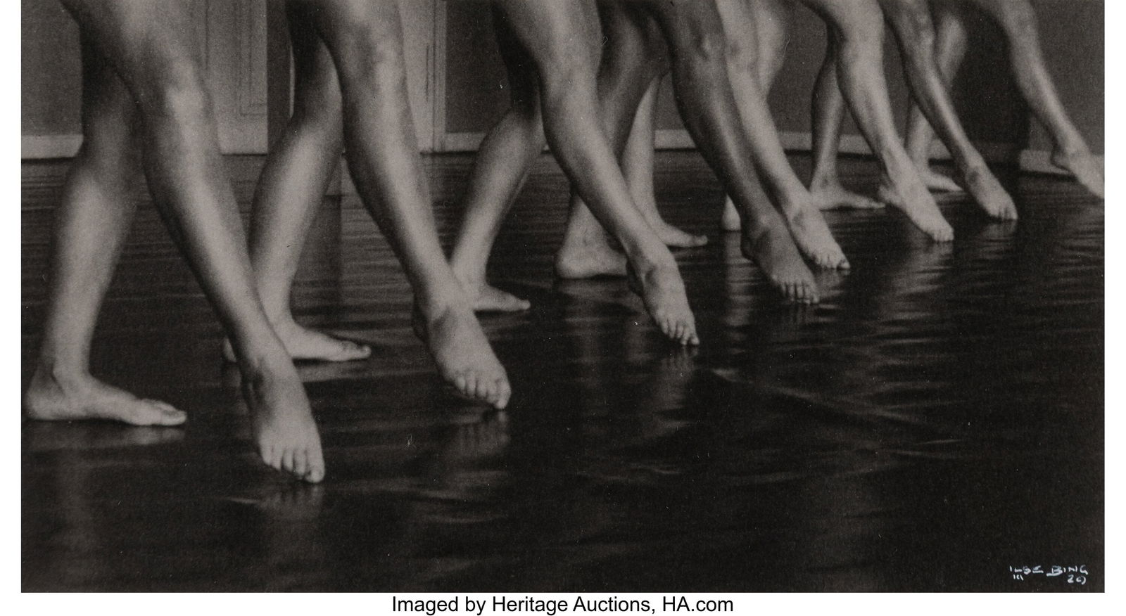 Ilse Bing (German/American, 1899-1998) Laban Sch: Ilse Bing (German/American, 1899-1998) Laban School, Frankfurt, 1929 Gelatin silver print, printed circa 1980s 3-1/2 x 6-1/2 inches (8.9 x 16&