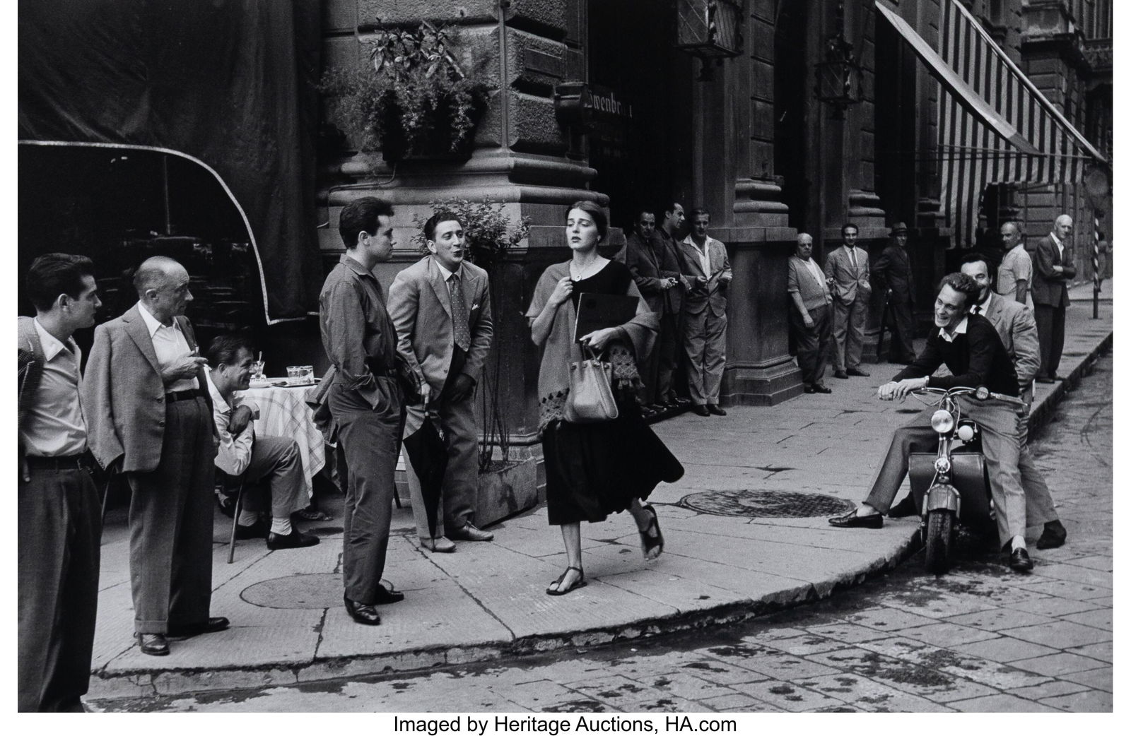 Ruth Orkin (American, 1921-1985) American Girl i: Ruth Orkin (American, 1921-1985) American Girl in Florence, Italy, 1951 Gelatin silver print, printed later 12-1/2 x 19 inches (31.8 x 48.3 cm&