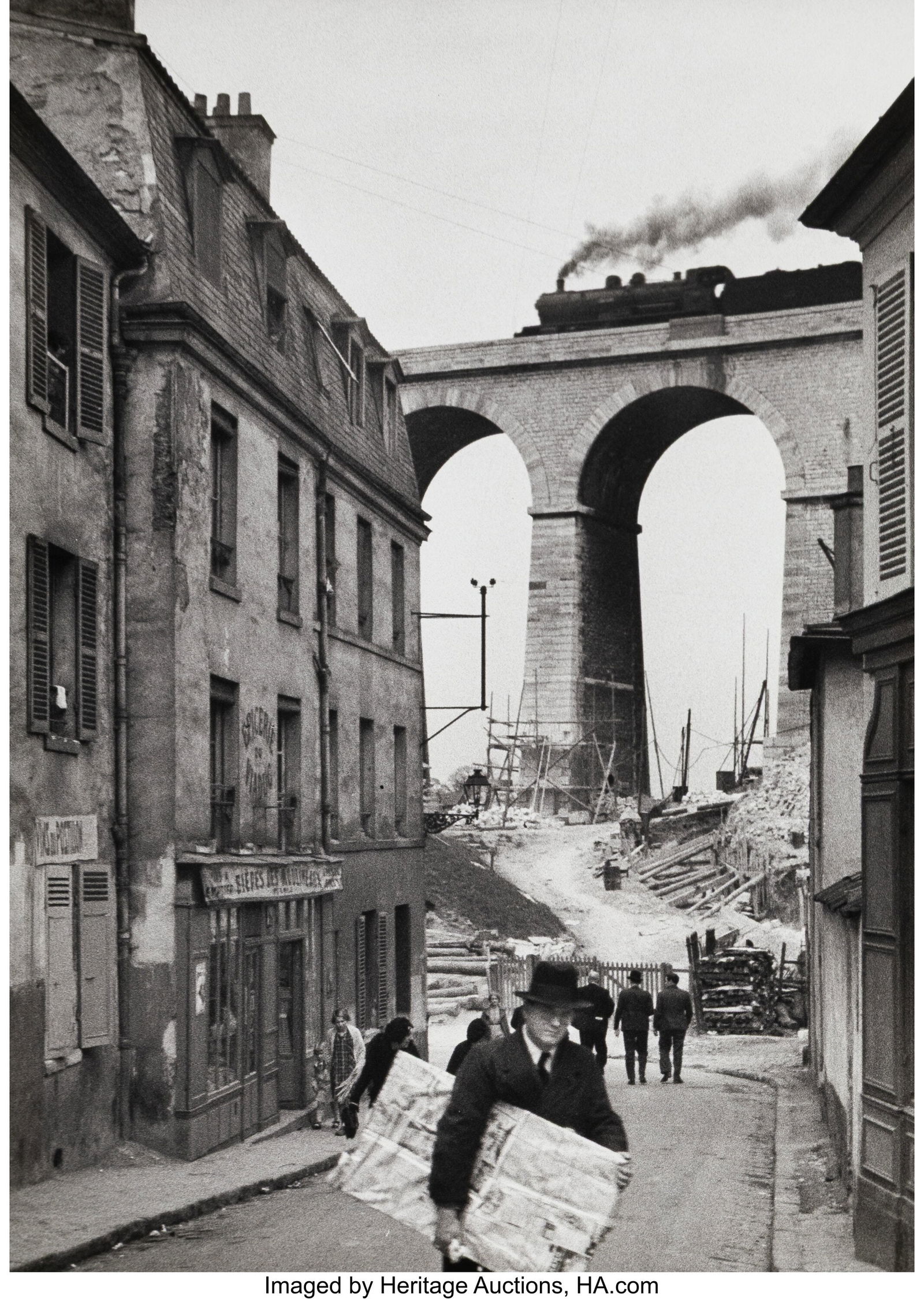 André Kertész (American/Hungarian, 1894-1985): André Kertész (American/Hungarian, 1894-1985) Meudon, 1937 Gelatin silver print, printed later 20 x 14-1/4 inches (50.8 x 36.2 cm&r