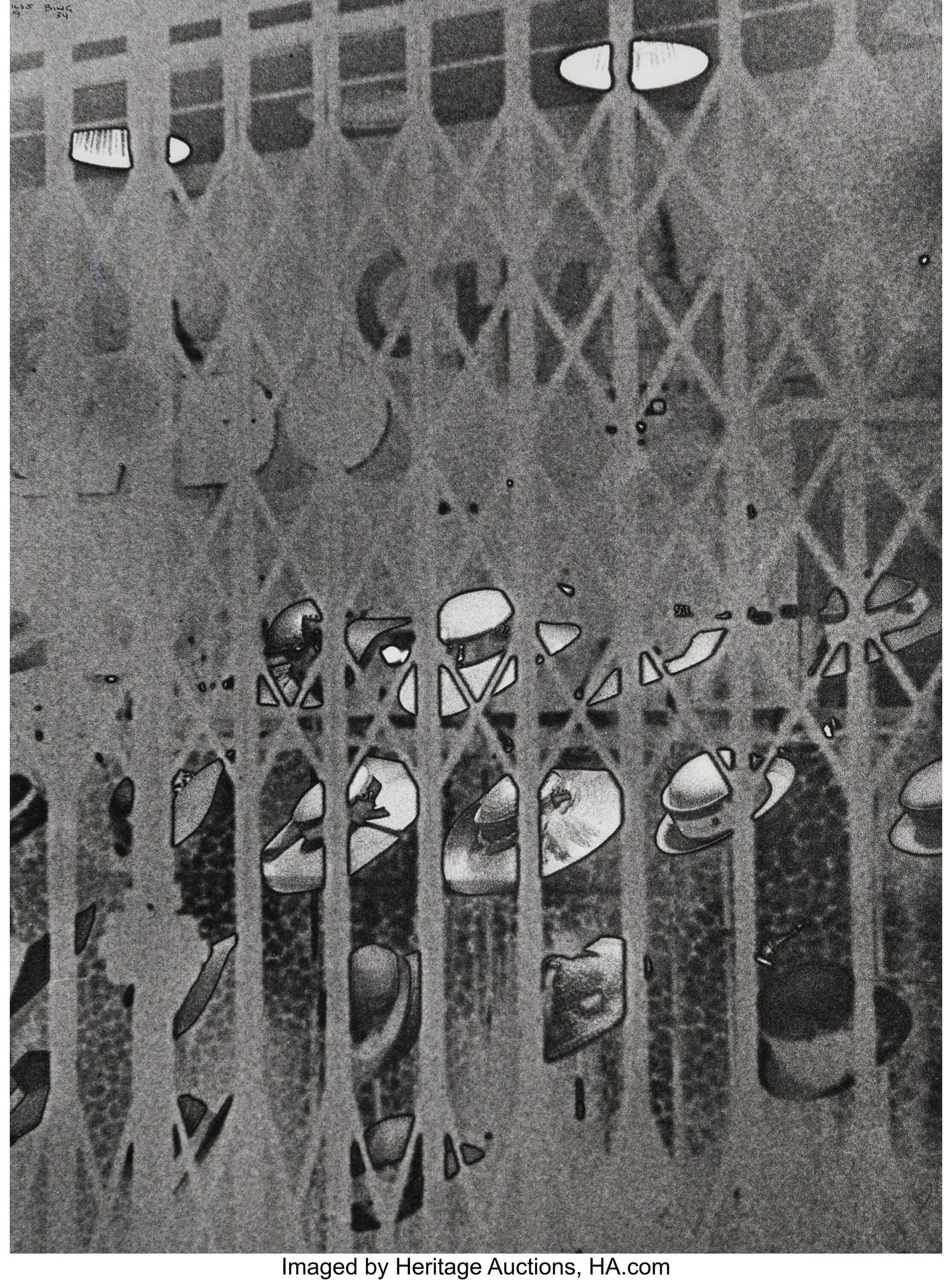 Ilse Bing (German/American, 1899-1998) Paris (Ha: Ilse Bing (German/American, 1899-1998) Paris (Hats), 1934 Gelatin silver print, printed 1988 13-1/4 x 9-3/4 inches (33.7 x 24.8 cm&
