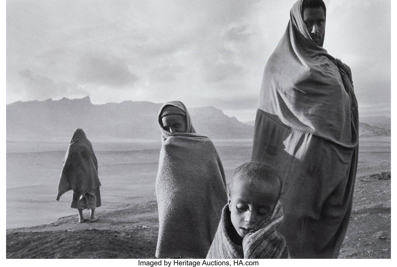 Sebastiao Salgado (Brazilian, 1944-2025) Korem C: Sebastiao Salgado (Brazilian, 1944-2025) Korem Camp, Ethiopia, 1984 Gelatin silver print 11-3/4 x 17-1/4 inches (29.8 x 43.8 cm) (image