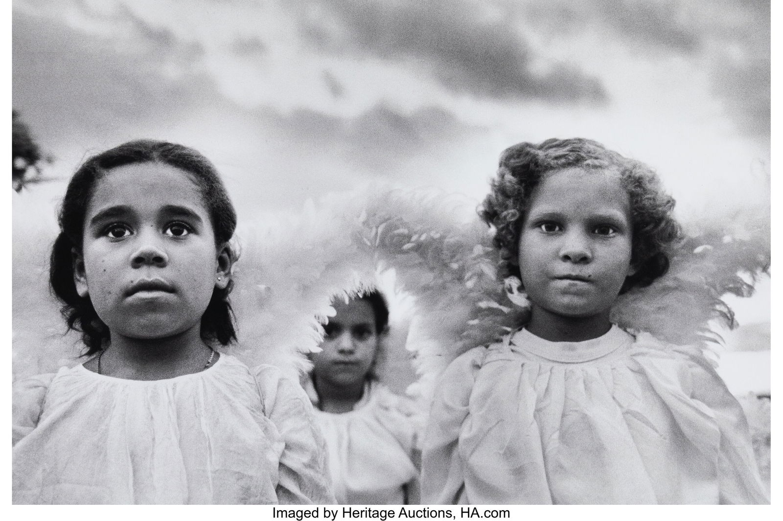 Sebastiao Salgado (Brazilian, 1944-2025) First C: Sebastiao Salgado (Brazilian, 1944-2025) First Communion in Juazeiro Do Norte Dame, Brazil, 1981 Gelatin silver print 11-7/8 x 17-1/2 inches (30.1 x 44&