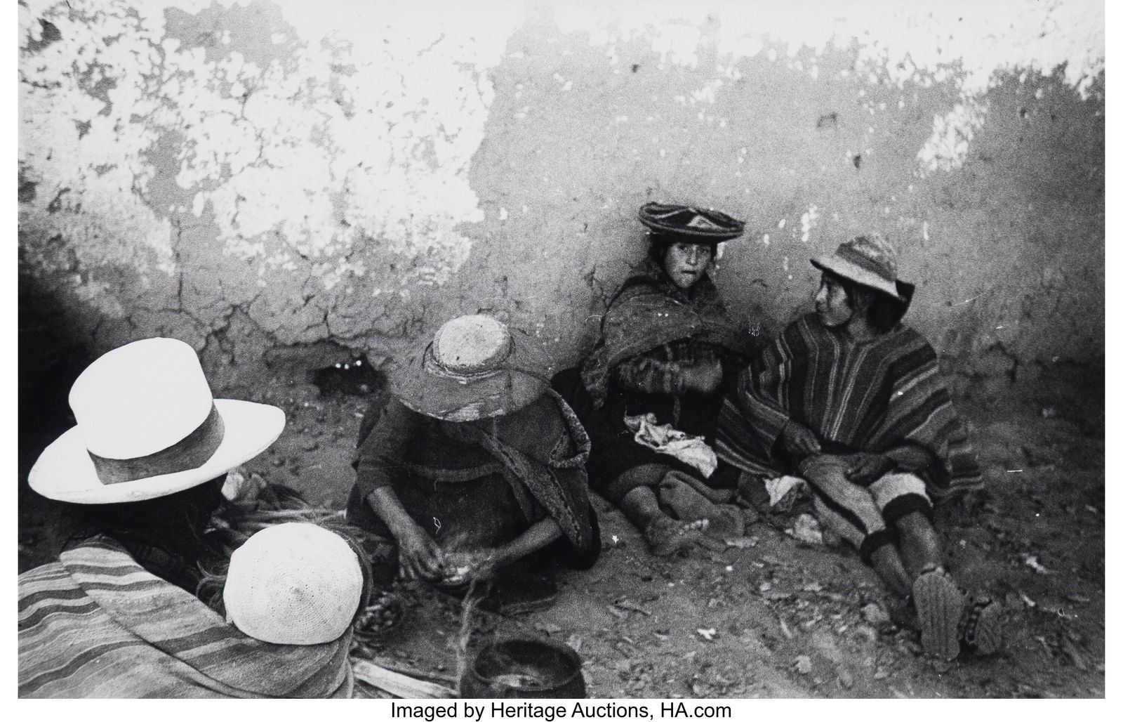 Robert Frank (American, 1924-2019) Cuzco, Peru,: Robert Frank (American, 1924-2019) Cuzco, Peru, 1948 Gelatin silver print, printed 1970s 9 x 13-3/8 inches (22.9 x 33.9 cm) (image&rp