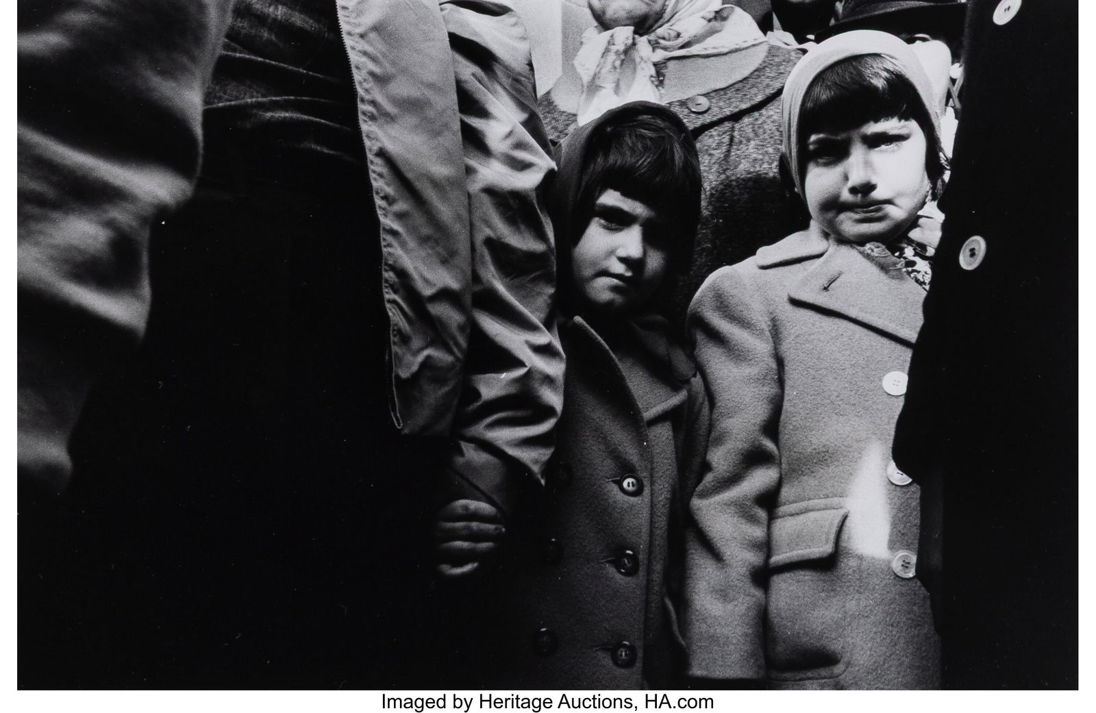 Joel Meyerowitz (American, b. 1938) Untitled (Ch: Joel Meyerowitz (American, b. 1938) Untitled (Children in the Crowd), New York, 1963 Gelatin silver print 4-7/8 x 7-1/2 inches (12.3 x
