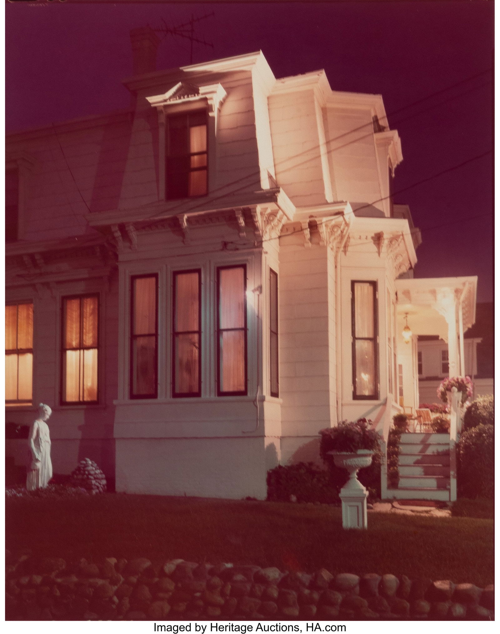 Joel Meyerowitz (American, b. 1938) Provincetown: Joel Meyerowitz (American, b. 1938) Provincetown, Cape Cod, 1976 Dye coupler print 9-3/4 x 7-5/8 inches (24.8 x 19.4 cm) (image&