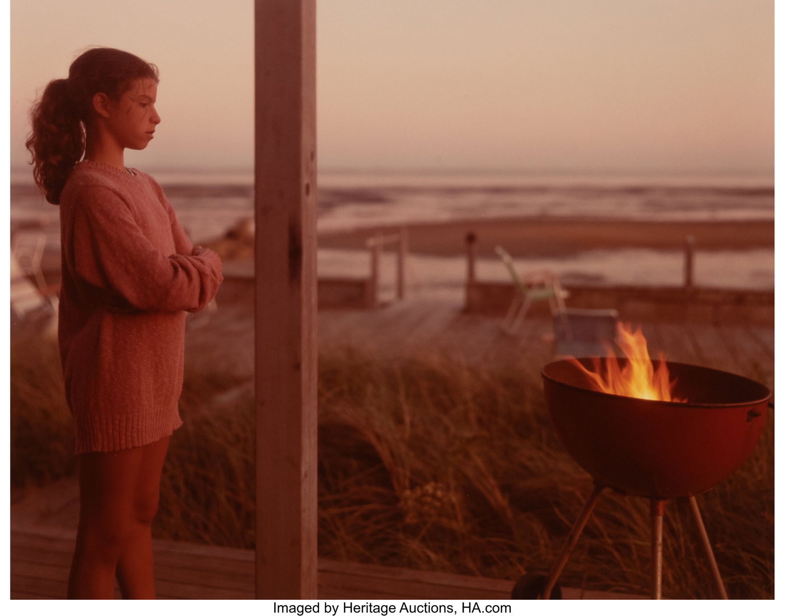 Joel Meyerowitz (American, b. 1938) Ariel, Provi: Joel Meyerowitz (American, b. 1938) Ariel, Provincetown, Massachusetts, 1983 Dye coupler print 7-1/2 x 9-1/2 inches (19.1 x 24.1 cm&