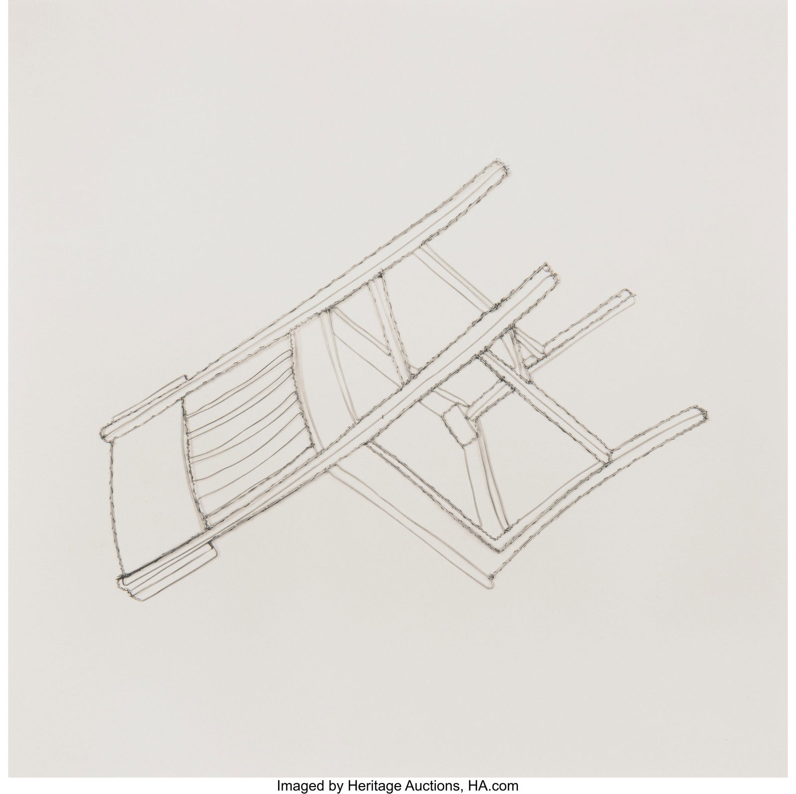 Vik Muniz (Brazilian, b. 1961) Upside Down Chair (1 of 2)