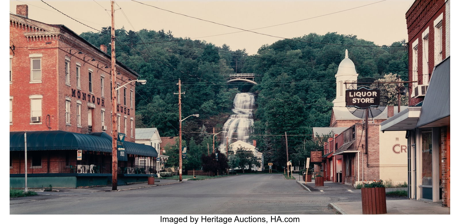 John Pfahl (American, 1939-2020) Shequaga Falls, (1 of 3)