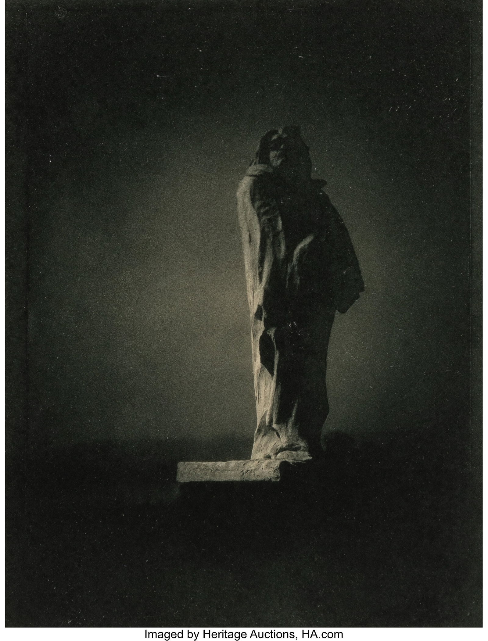 Edward Steichen (American, 1879-1973) Balzac –: Edward Steichen (American, 1879-1973) Balzac – The Open Sky (from "Camera Work" XXXIV/XXXV), 1911 Photogravure 8 x 6 inches (20.3 x 15.2 cm