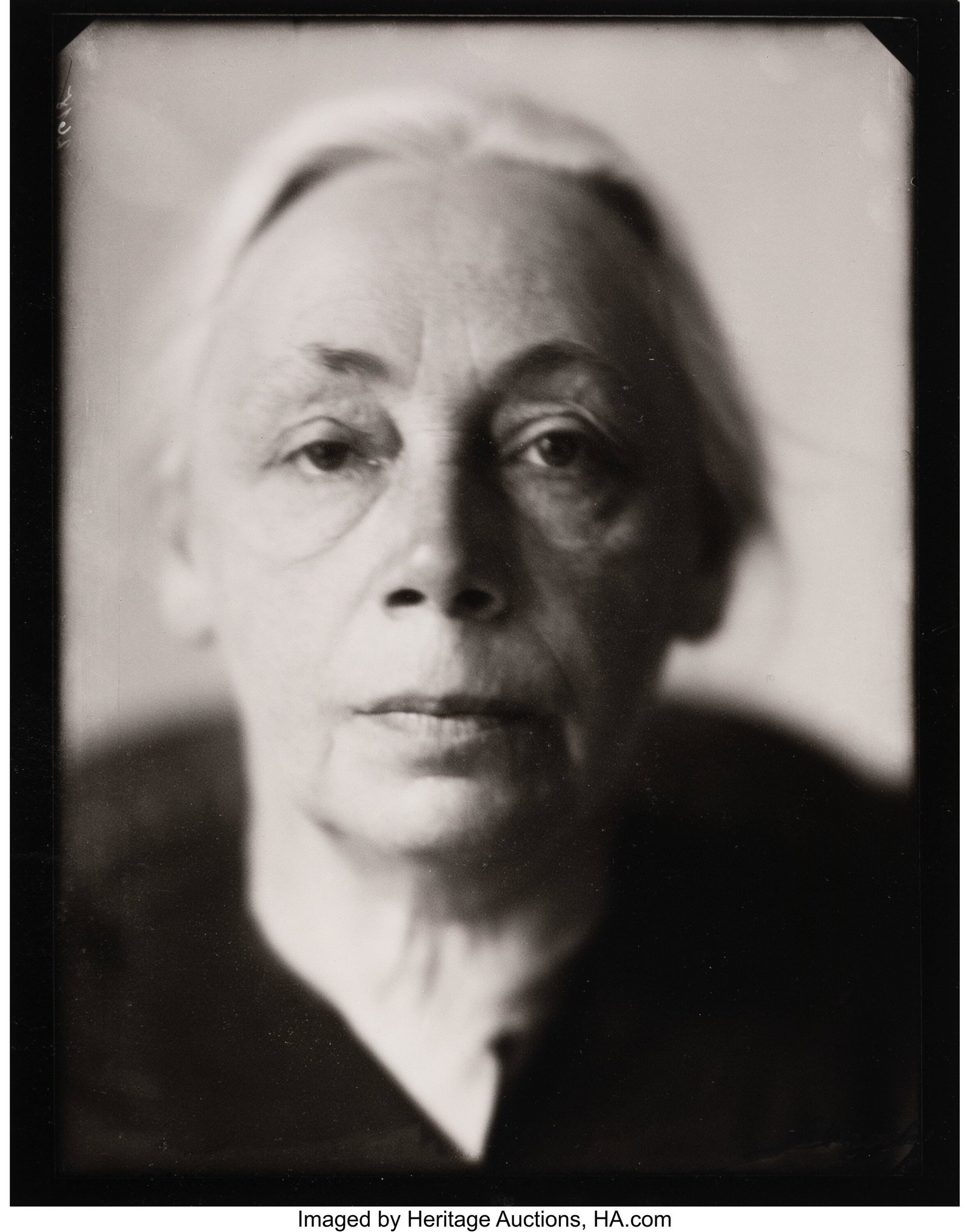 Lotte Jacobi (American, 1896-1990) Käthe Kollwi: Lotte Jacobi (American, 1896-1990) Käthe Kollwitz, 1930s Gelatin silver print, printed later 9-1/4 x 8-7/8 inches (23.5 x 22.5 cm) &lpa