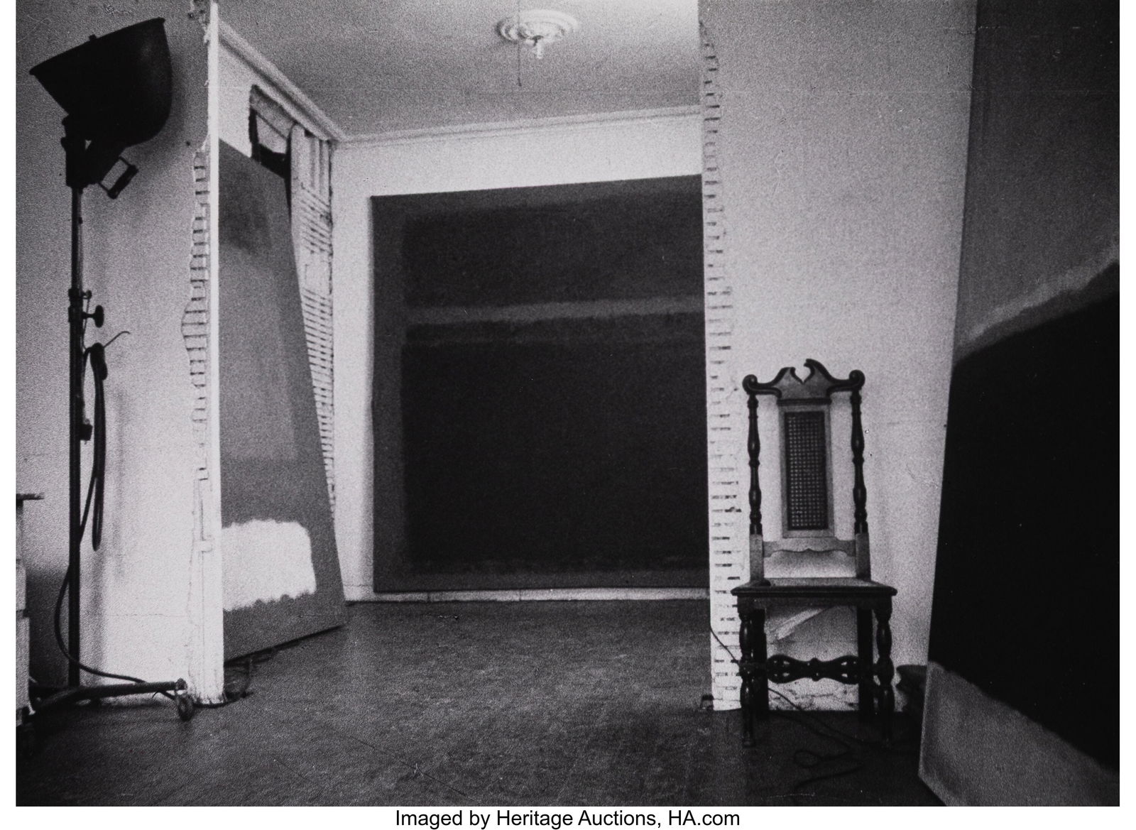 Rudy Burckhardt (American, 1914-1999) Selected S: Rudy Burckhardt (American, 1914-1999) Selected Studies: Constantin Brancusi; Mark Rothko; and David Smith (5 works), 1960s-1970s Gelatin silver prints V