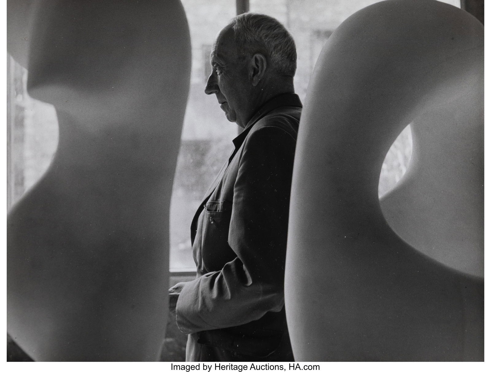 Robert Doisneau (French, 1912-1994) Jean Arp (3 (1 of 5)