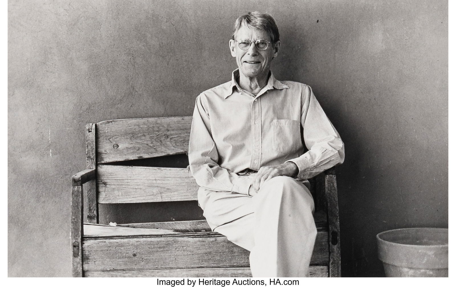 David Scheinbaum (American, b. 1951) Eliot Porte: David Scheinbaum (American, b. 1951) Eliot Porter, 1980s Gelatin silver print 5-7/8 x 9-3/8 inches (14.9 x 23.7 cm) (image/sheet&r