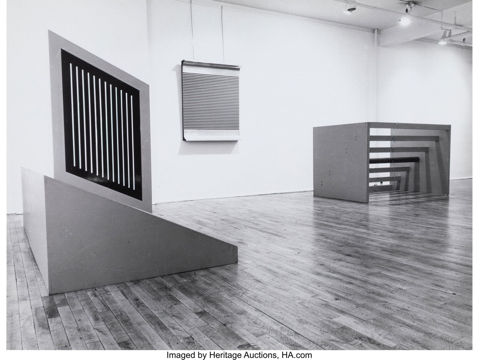 Rudy Burckhardt (American, 1914-1999) Donald Jud: Rudy Burckhardt (American, 1914-1999) Donald Judd: Selected studies (25 works), 1960s Gelatin silver prints, printed later Each c. 8 x 10 inches &lpa