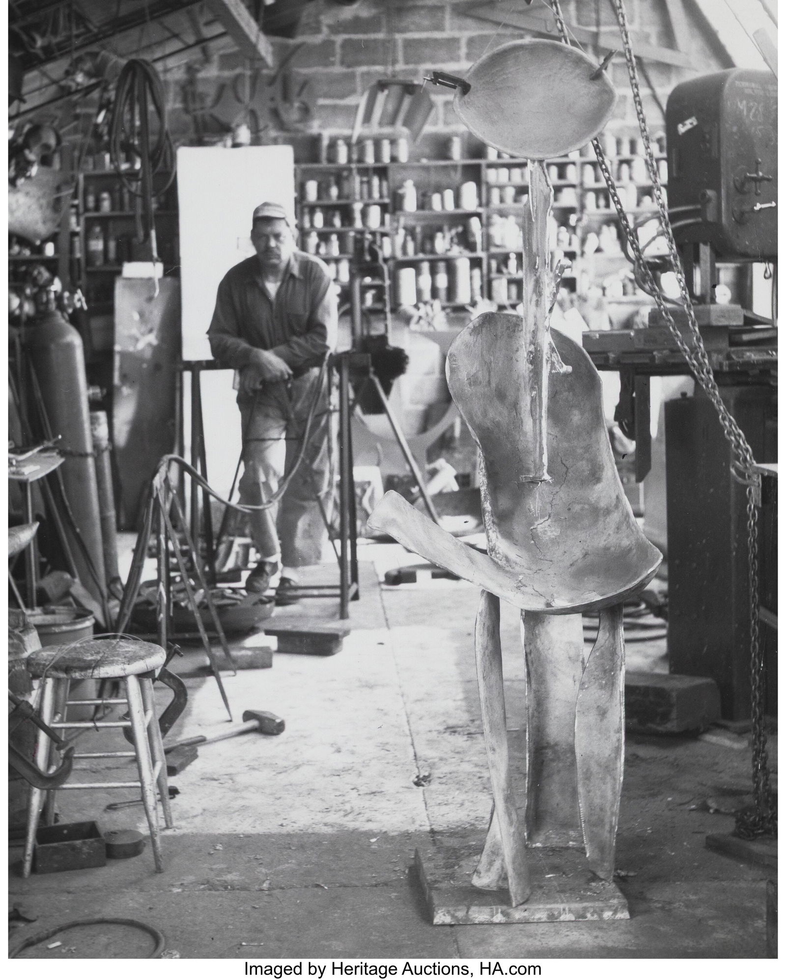 David Smith (American, 1906-1965) Self Portrait (1 of 3)