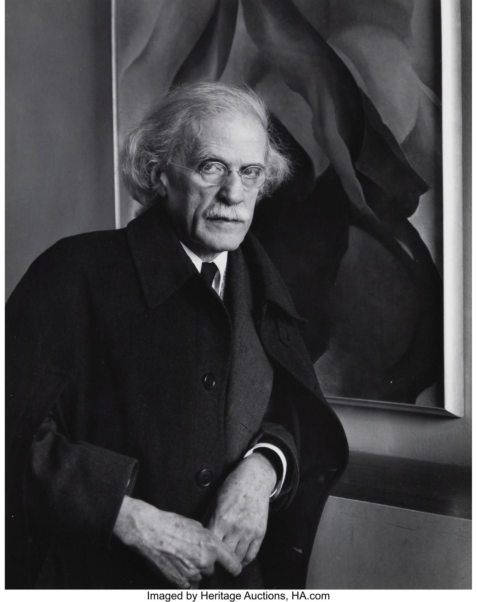 Imogen Cunningham (American, 1883-1976) Alfred S: Imogen Cunningham (American, 1883-1976) Alfred Stieglitz, Photographer, 1934 Gelatin silver print, printed later 9-5/8 x 7-3/4 inches (24.5 x 19&p