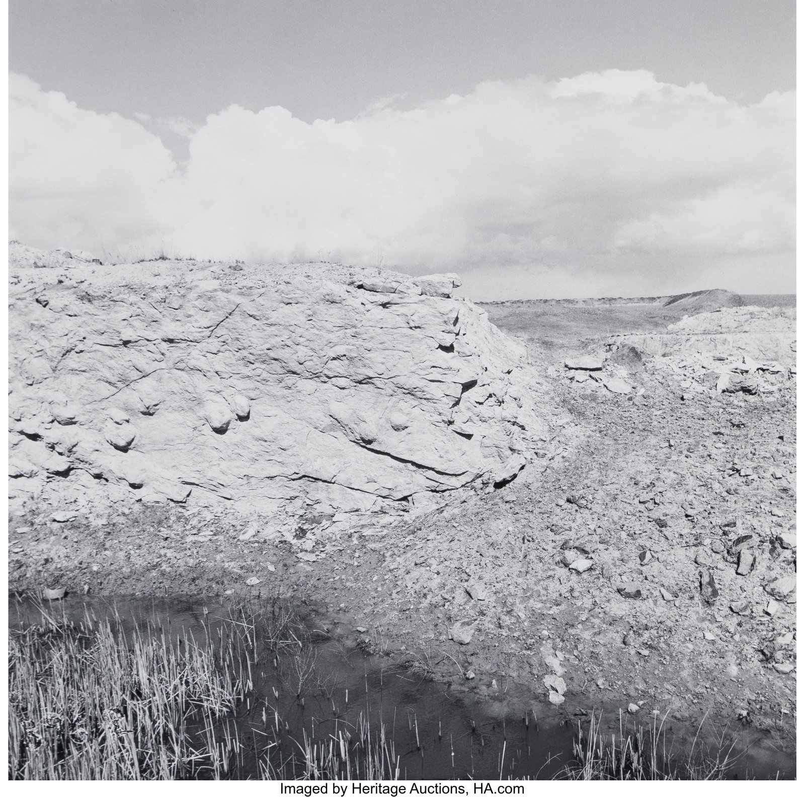 Richard Van Pelt (American, b. 1943) Near Rock F: Richard Van Pelt (American, b. 1943) Near Rock Flats, Colorado, 1978 Gelatin silver print 7-1/2 x 7-1/2 inches (19.1 x 19.1 cm) &lpar