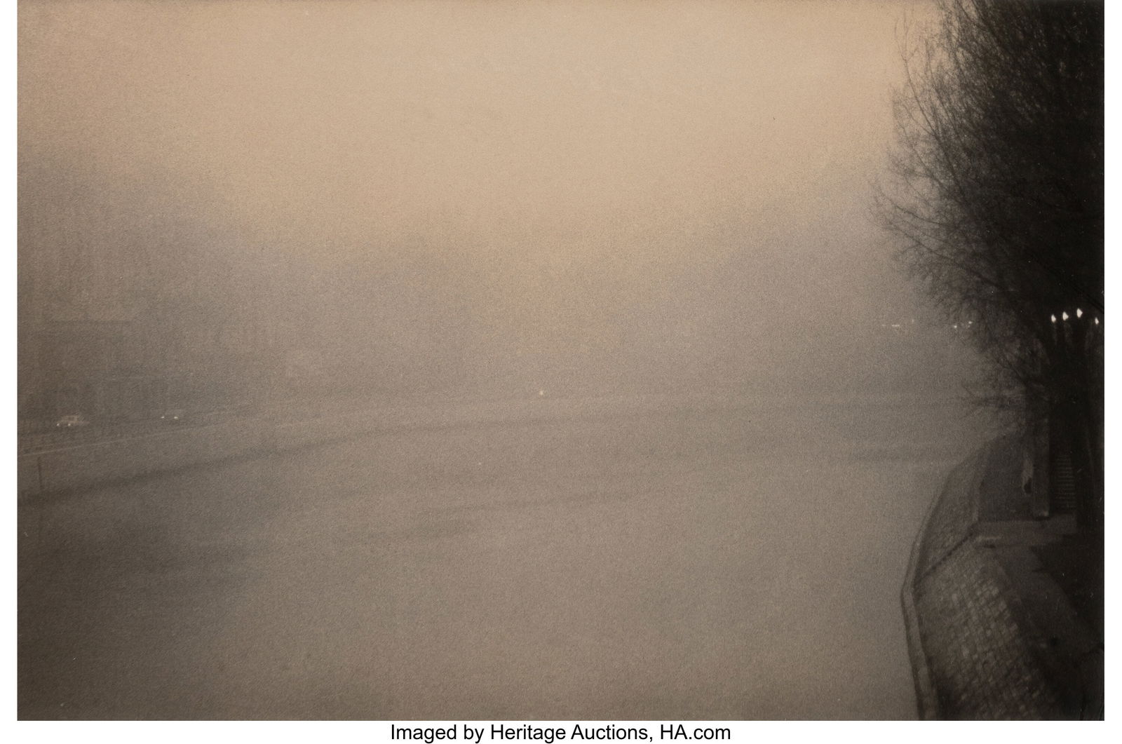 Tomio Seike (Japanese, b. 1943) La Seine, 1992 G: Tomio Seike (Japanese, b. 1943) La Seine, 1992 Gelatin silver print 5 x 7-1/2 inches (12.7 x 19.1 cm) (image) Credited, titled&