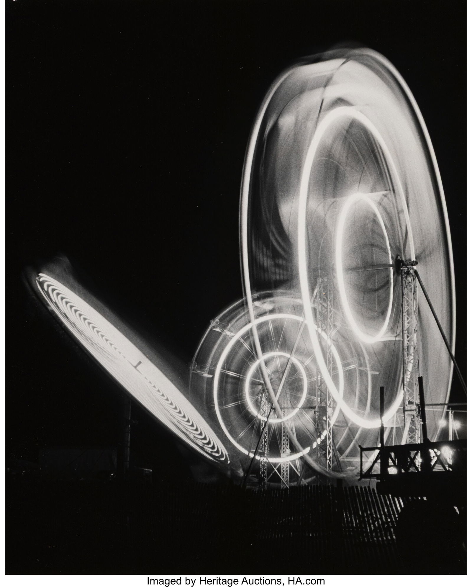 Frank J. Heller (American, 1917-2008) Abstractio: Frank J. Heller (American, 1917-2008) Abstraction, 1946 Gelatin silver print 19-1/8 x 15-1/2 inches (48.6 x 39.4 cm) (image/sheet&