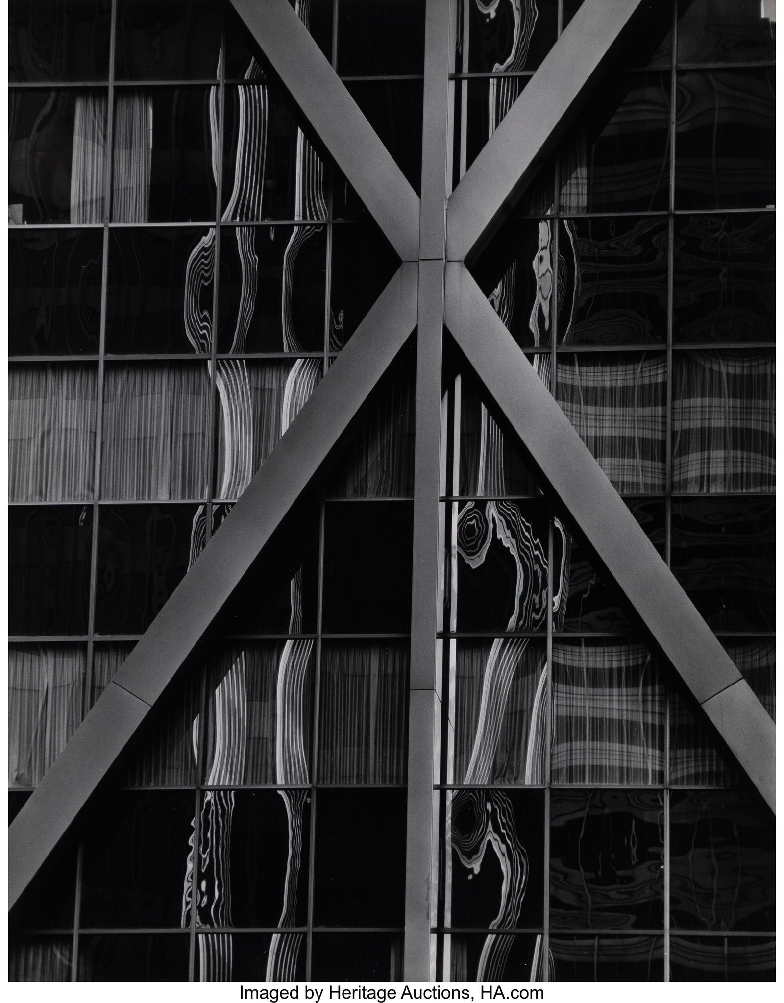 Brett Weston (American, 1911-1993) Alcoa Buildin: Brett Weston (American, 1911-1993) Alcoa Building, San Francisco, 1976 Gelatin silver print 13-1/2 x 10-1/2 inches (34.3 x 26.7 cm) (si