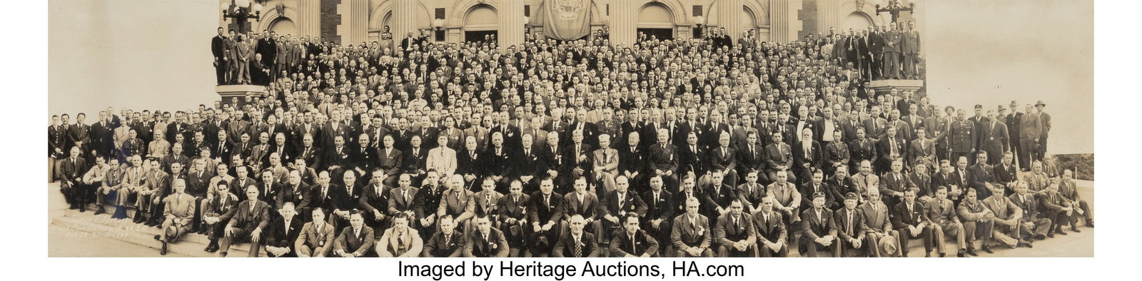 James E. Forrest (American, 20th Century) Dallas: James E. Forrest (American, 20th Century) Dallas Consistory, 1944 Gelatin silver print 7-1/2 x 30-1/2 inches (19.1 x 77.5 cm) (sight&r