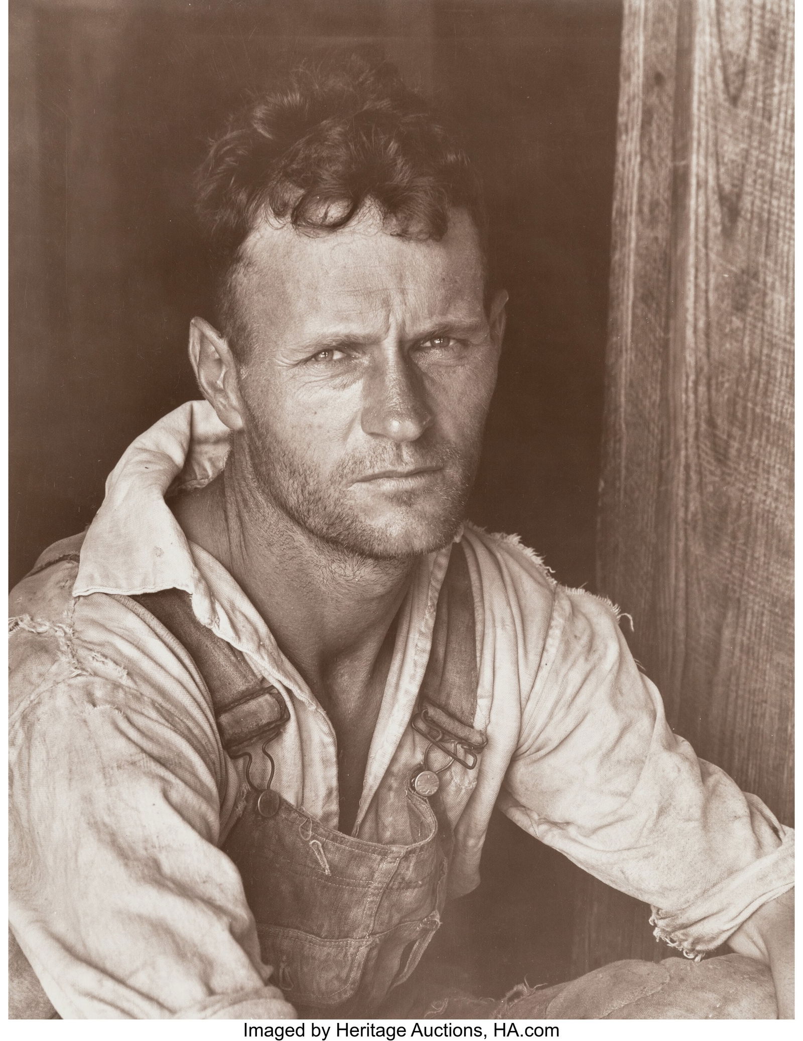 Walker Evans (American, 1903-1975) Floyd Burroug (1 of 3)