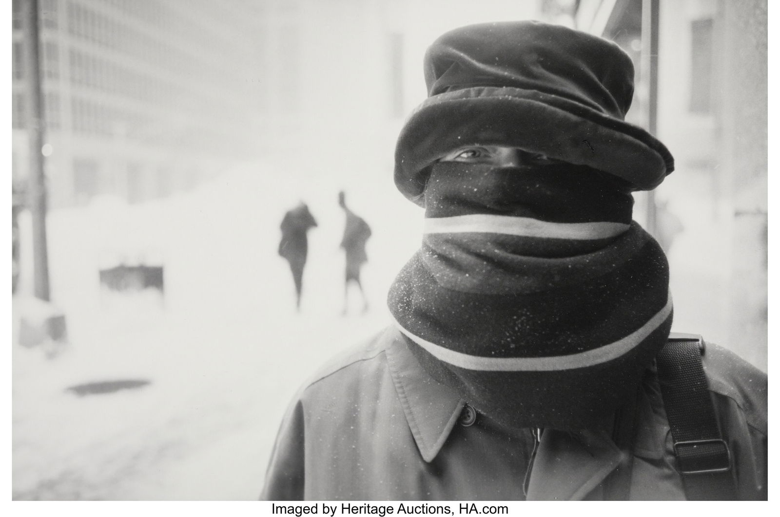 Burt Finger (American, b. 1943) The Great Blizza: Burt Finger (American, b. 1943) The Great Blizzard, New York, 1996 Gelatin silver print 7-1/8 x 10 inches (18.1 x 25.4 cm) (image&rp