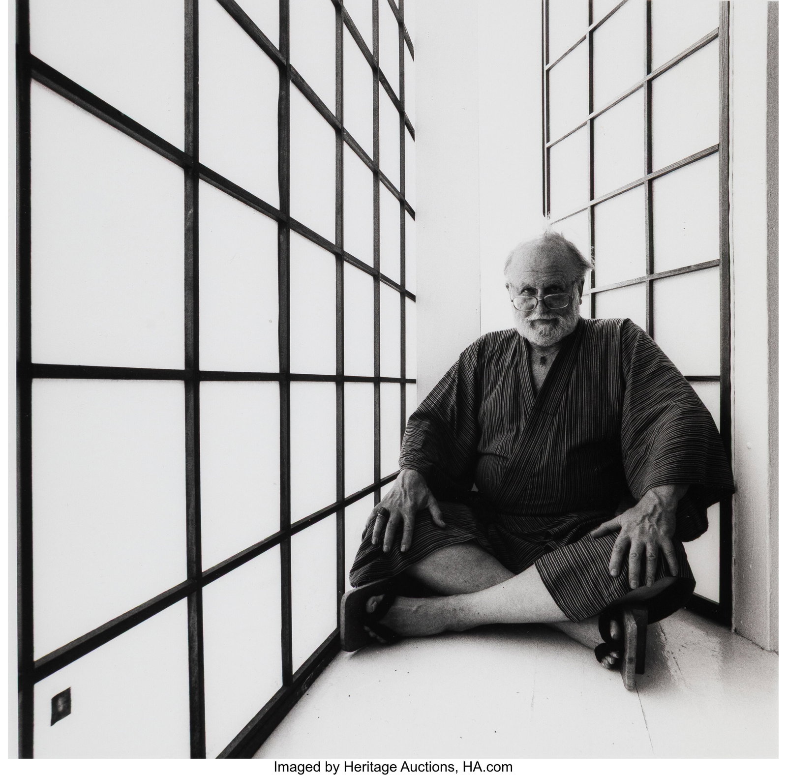 Peter Adams (American, b. 1950) Jack Welpott, Sa: Peter Adams (American, b. 1950) Jack Welpott, San Francisco, 1986 Gelatin silver print 9-1/4 x 9-1/4 inches (23.5 x 23.5 cm) (im