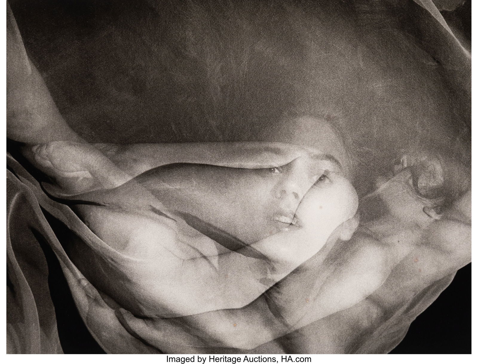 Robert D'Amore (American, 1940-2006) Double Expo: Robert D'Amore (American, 1940-2006) Double Exposure Nude, 1971 Gelatin silver print on Agfa paper 10-1/8 x 13-1/4 inches (25.7 x 33.7 cm) (i