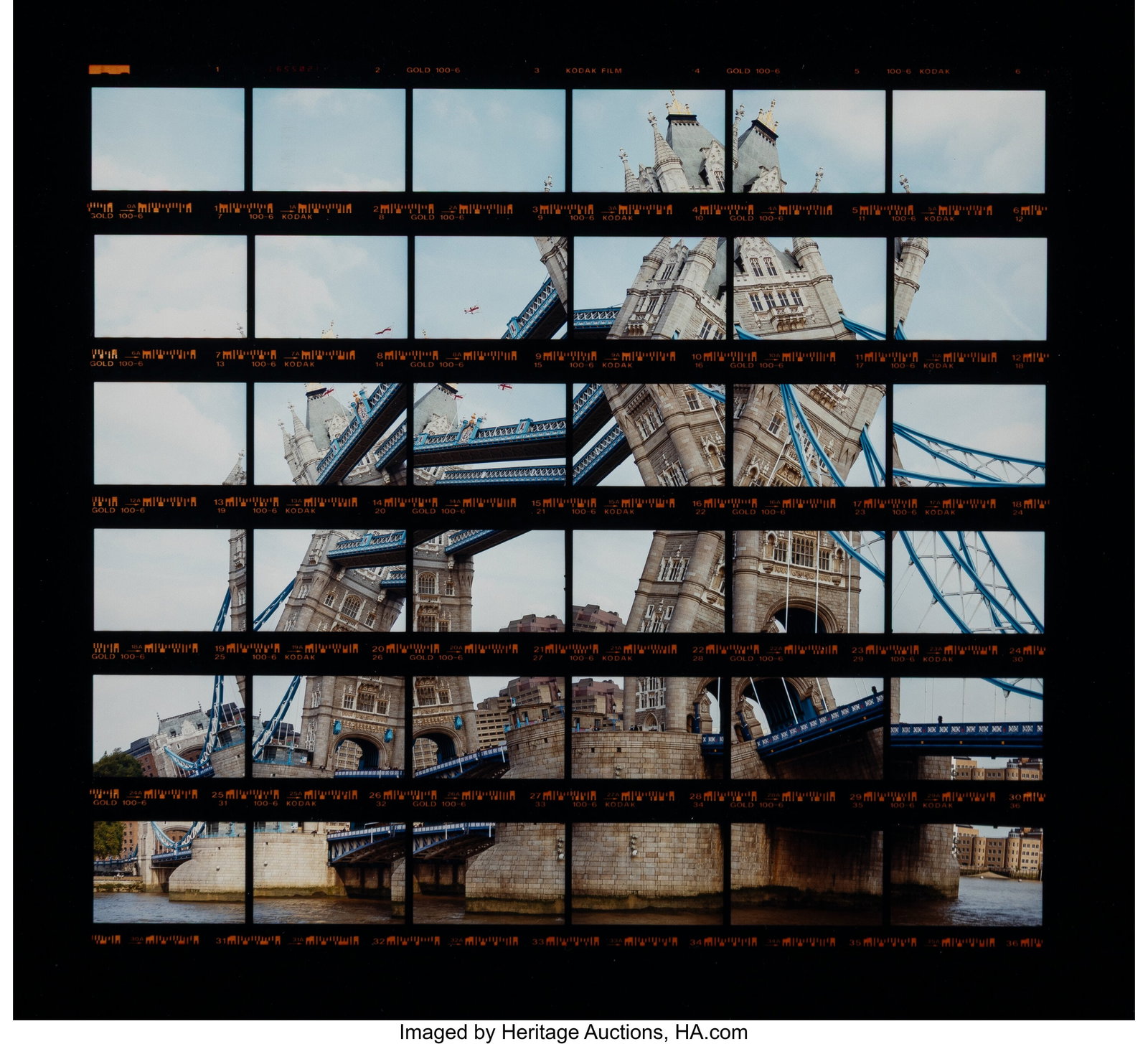 Thomas Kellner (German, b. 1966) London, Tower B: Thomas Kellner (German, b. 1966) London, Tower Bridge, 1999 Digital pigment print 7 x 7-7/8 inches (17.8 x 19.9 cm) (image) 9-1