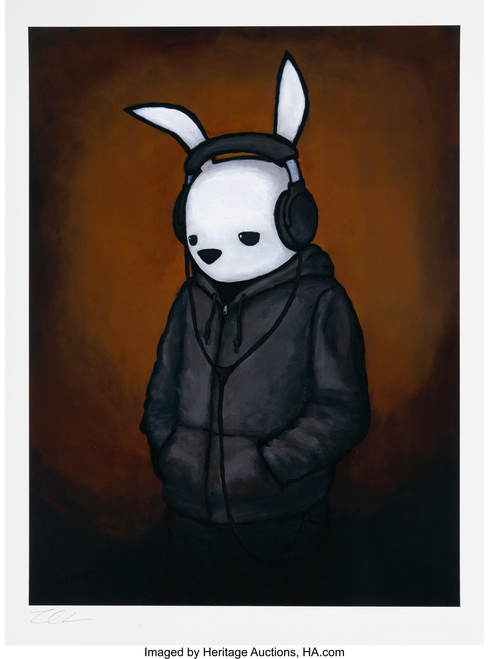 Luke Chueh (b. 1973) Headphones, 2015 Archival p: Luke Chueh (b. 1973) Headphones, 2015 Archival pigment print in colors on Museum Natural Fine Art paper 24 x 18 inches (61.0 x 45.7 cm) (sheet)