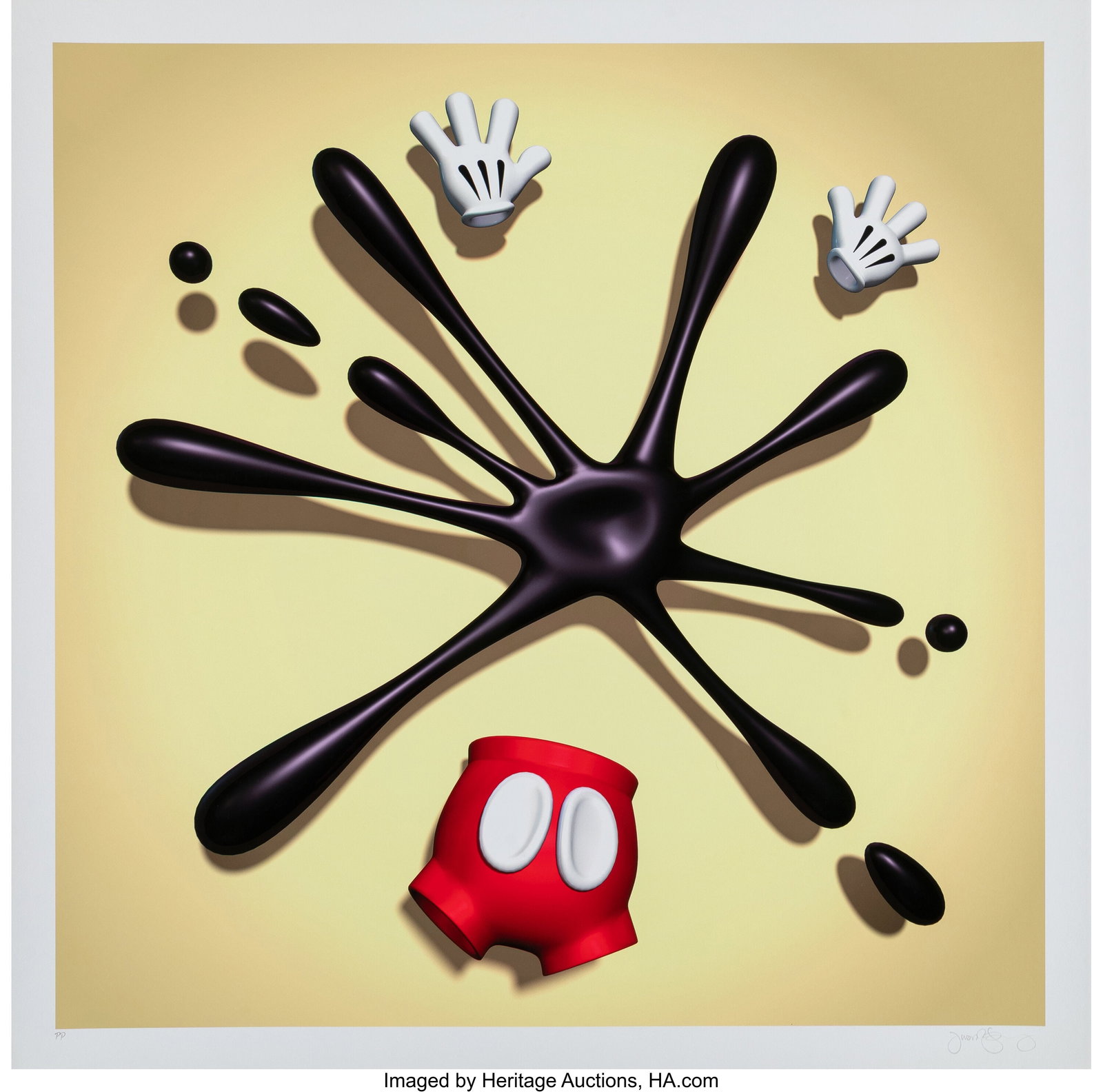 Jason Freeny (b. 1970) Splat!, 2013 Archival pig: Jason Freeny (b. 1970) Splat!, 2013 Archival pigment print in colors on Fine Art paper 24 x 24 inches (61.0 x 61.0 cm) (sheet) P.P&