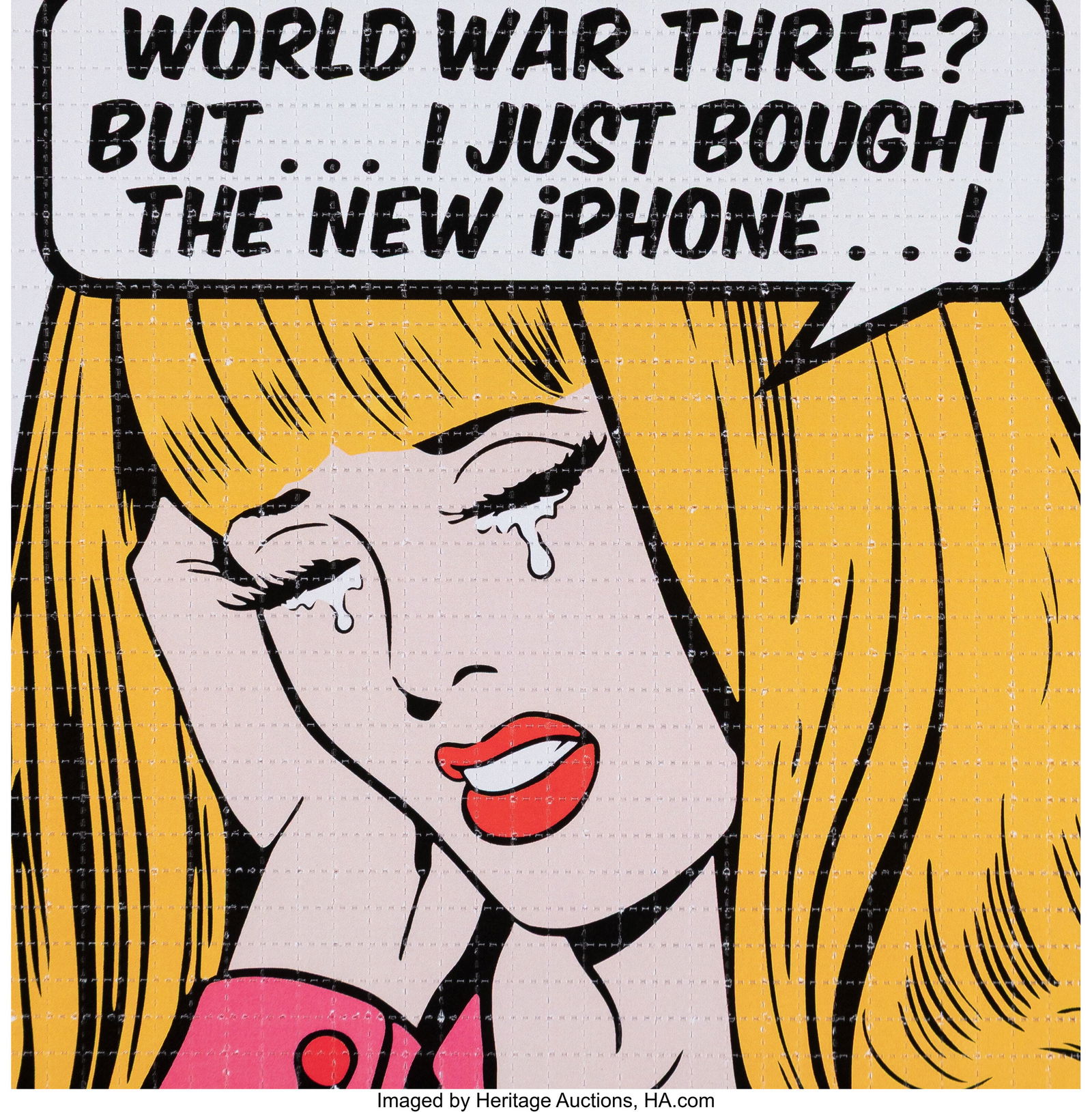 Ben Frost (b. 1975) World War Three?, 2021 Archi (1 of 2)