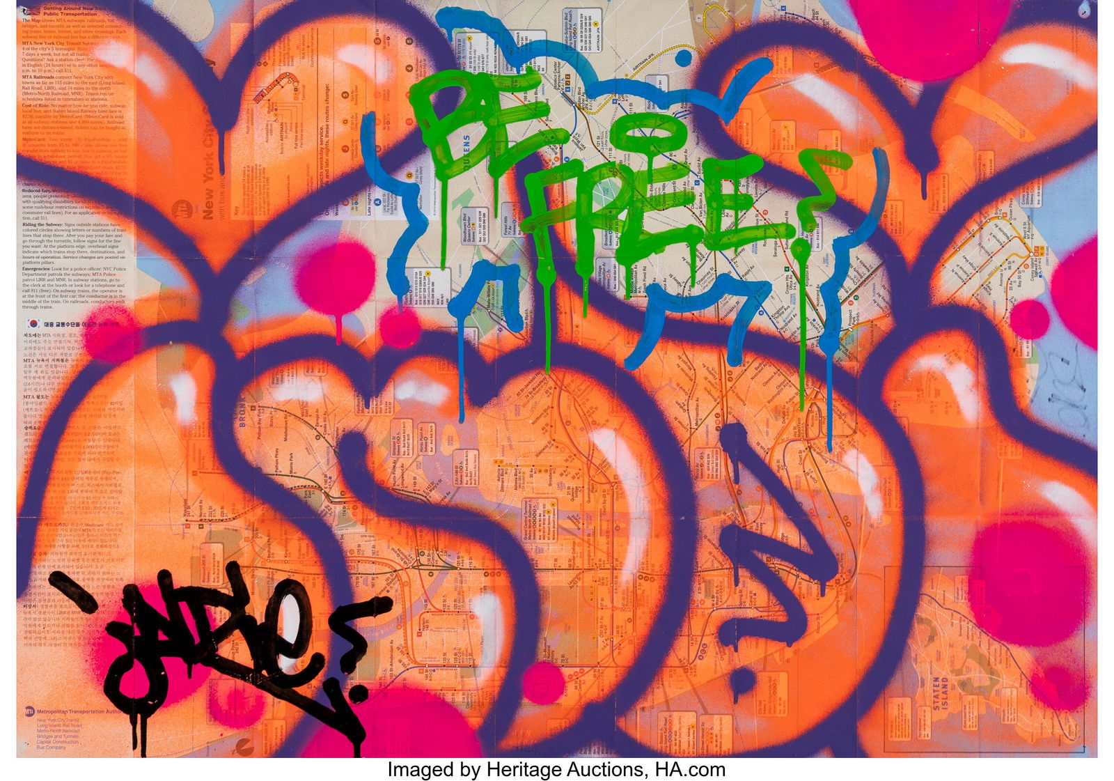 Indie184 (Soraya Marquez) (b. 1980) Untitled (MT (1 of 3)