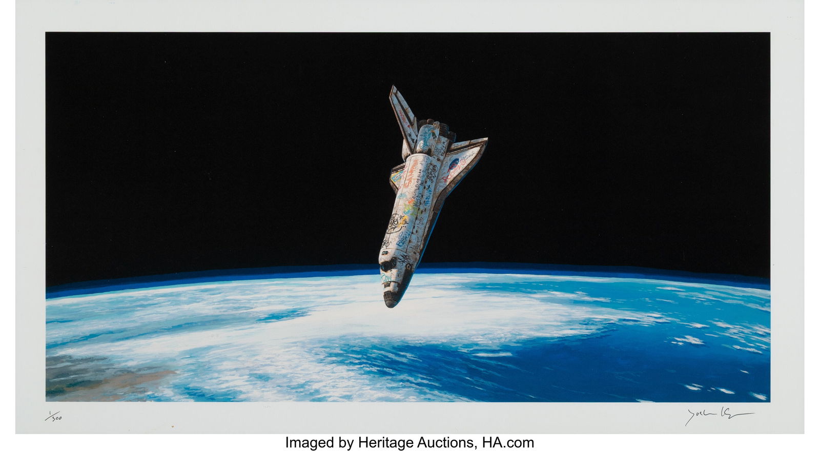 Josh Keyes (b. 1969) Tin Can, 2019 Archival pigm: Josh Keyes (b. 1969) Tin Can, 2019 Archival pigment print in colors on Fine Art Platinum Rag Photo paper 13 x 24 inches (33.0 x 61.0 cm) (sheet&rpar