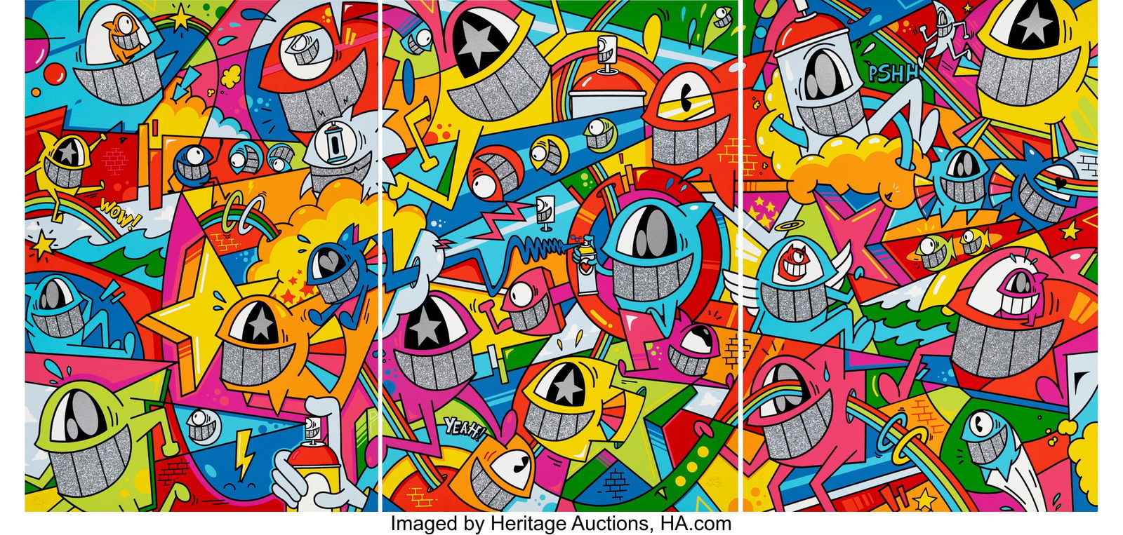 PEZ (b. 1976) Catch The Stars - Special Edition (1 of 4)