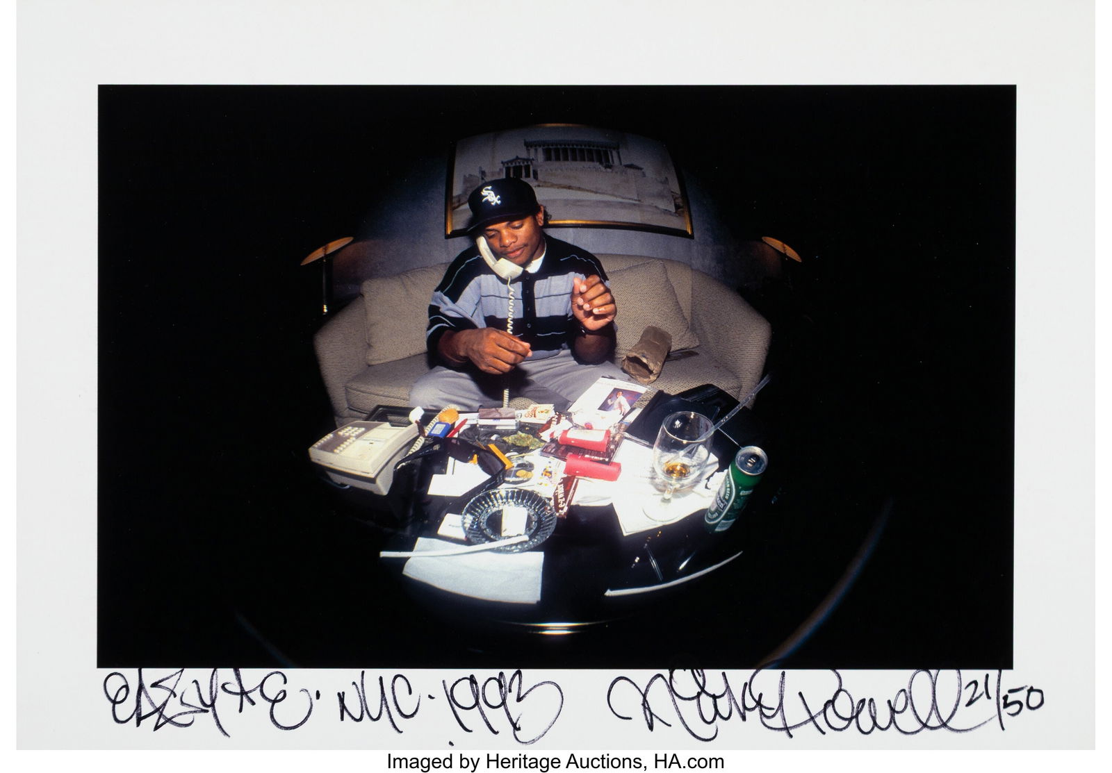 Ricky Powell (1961-2021) Eazy E-Hilton Hotel-199 (1 of 1)