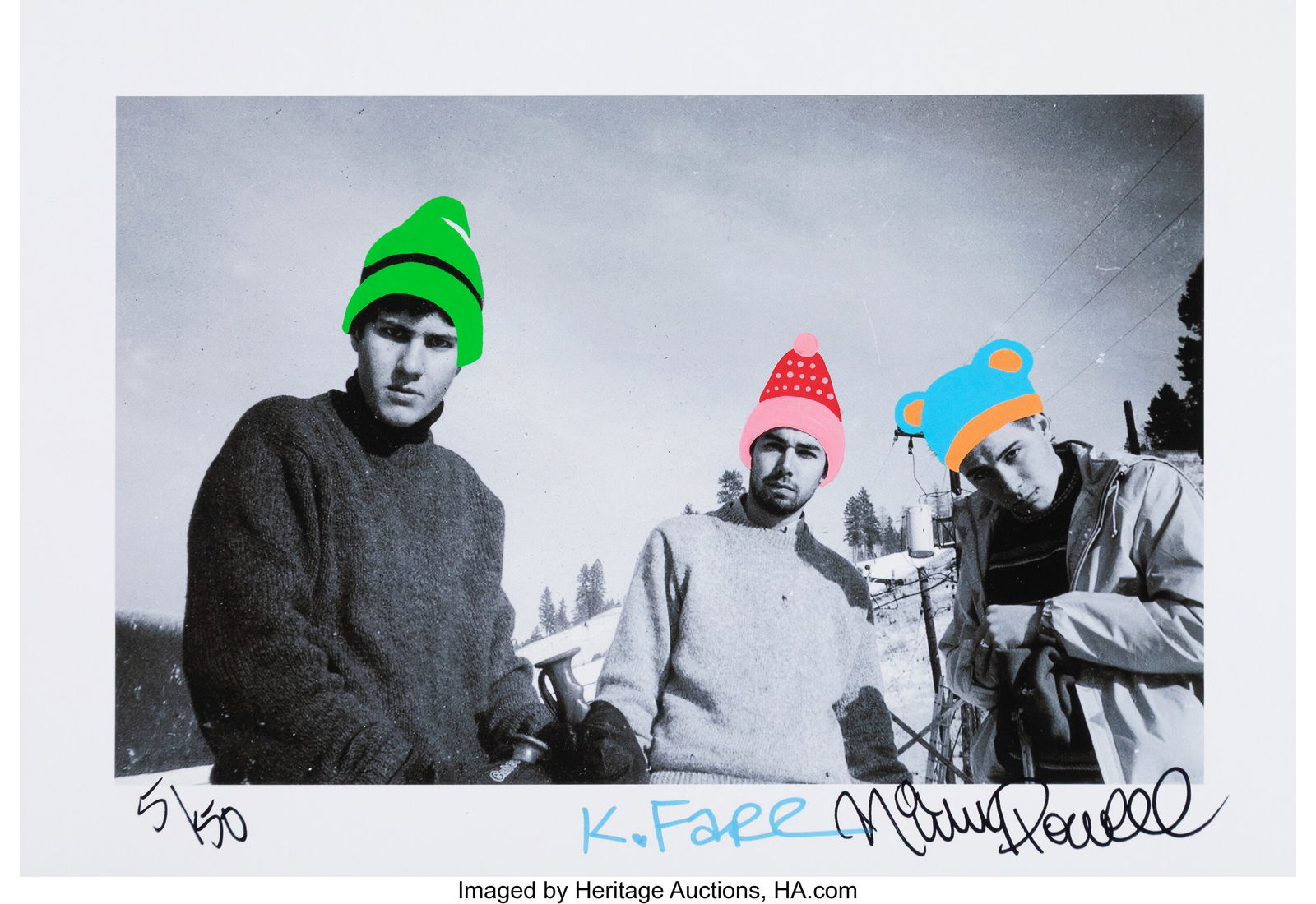Ricky Powell X Kristin Farr Winter-Beastie Boys, (1 of 1)