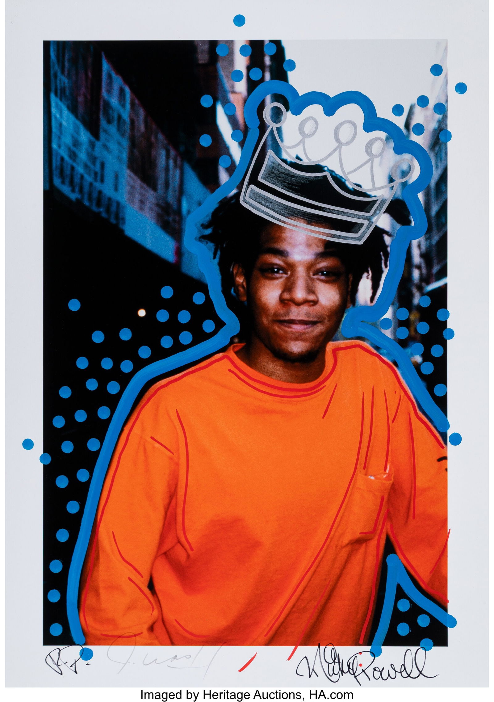 Ricky Powell X Crash (John Matos) Jean-Michel Ba (1 of 1)