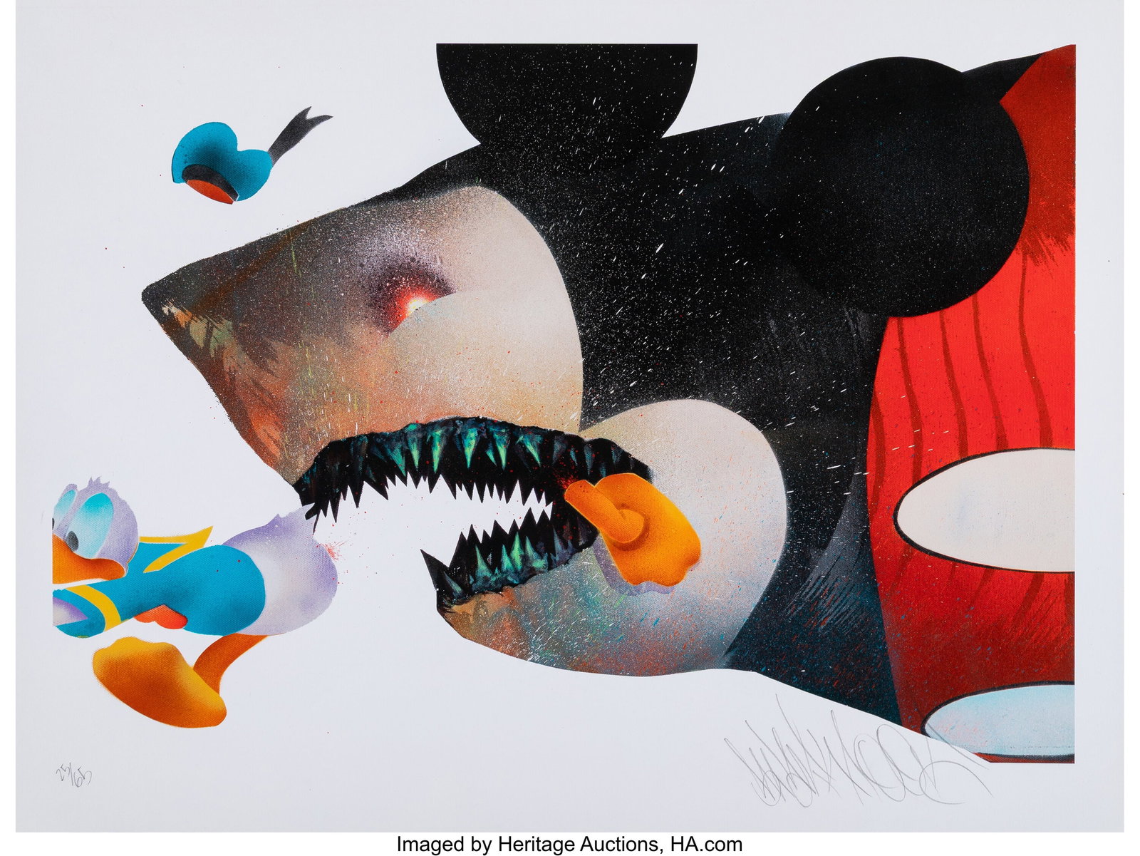 Shark Toof (20th Century) Cici N'est Pas Une Mic: Shark Toof (20th Century) Cici N'est Pas Une Mickey Mouse, 2015 Archival pigment print in colors on Museum Natural Fine Art Paper 18 x 24 inches (45.7 x 61.0 cm&rpar