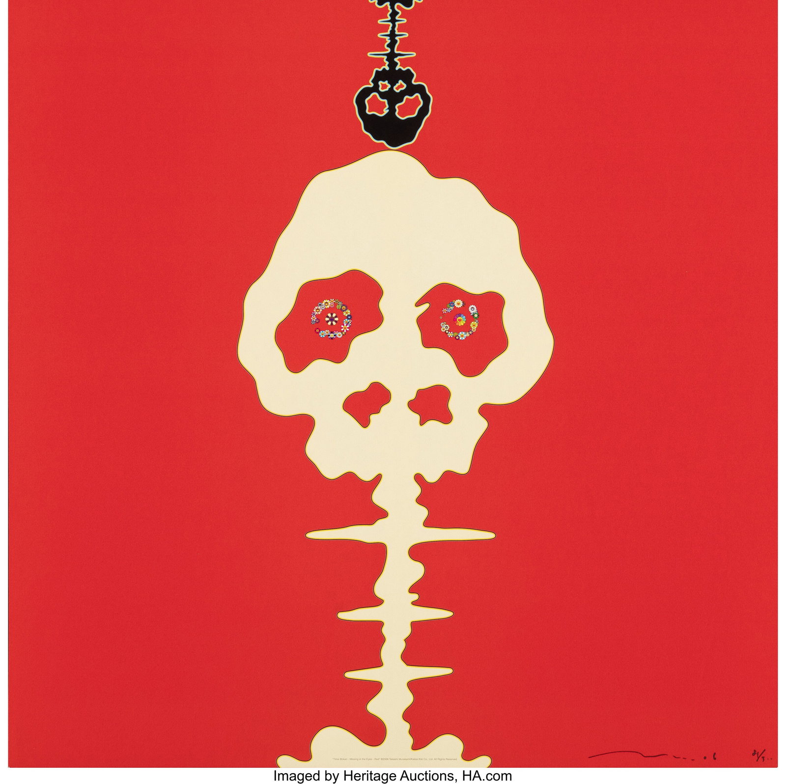 Takashi Murakami (b. 1962) Time Bokan - Missing (1 of 1)