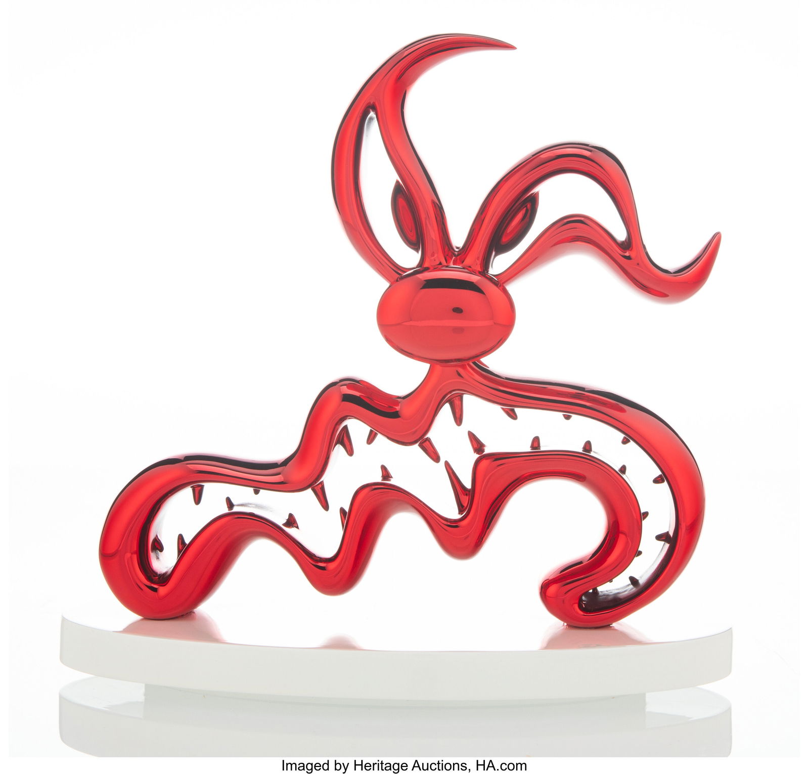 Kenny Scharf (b. 1958) Scary Guy (Red), 2022 Cas (1 of 3)