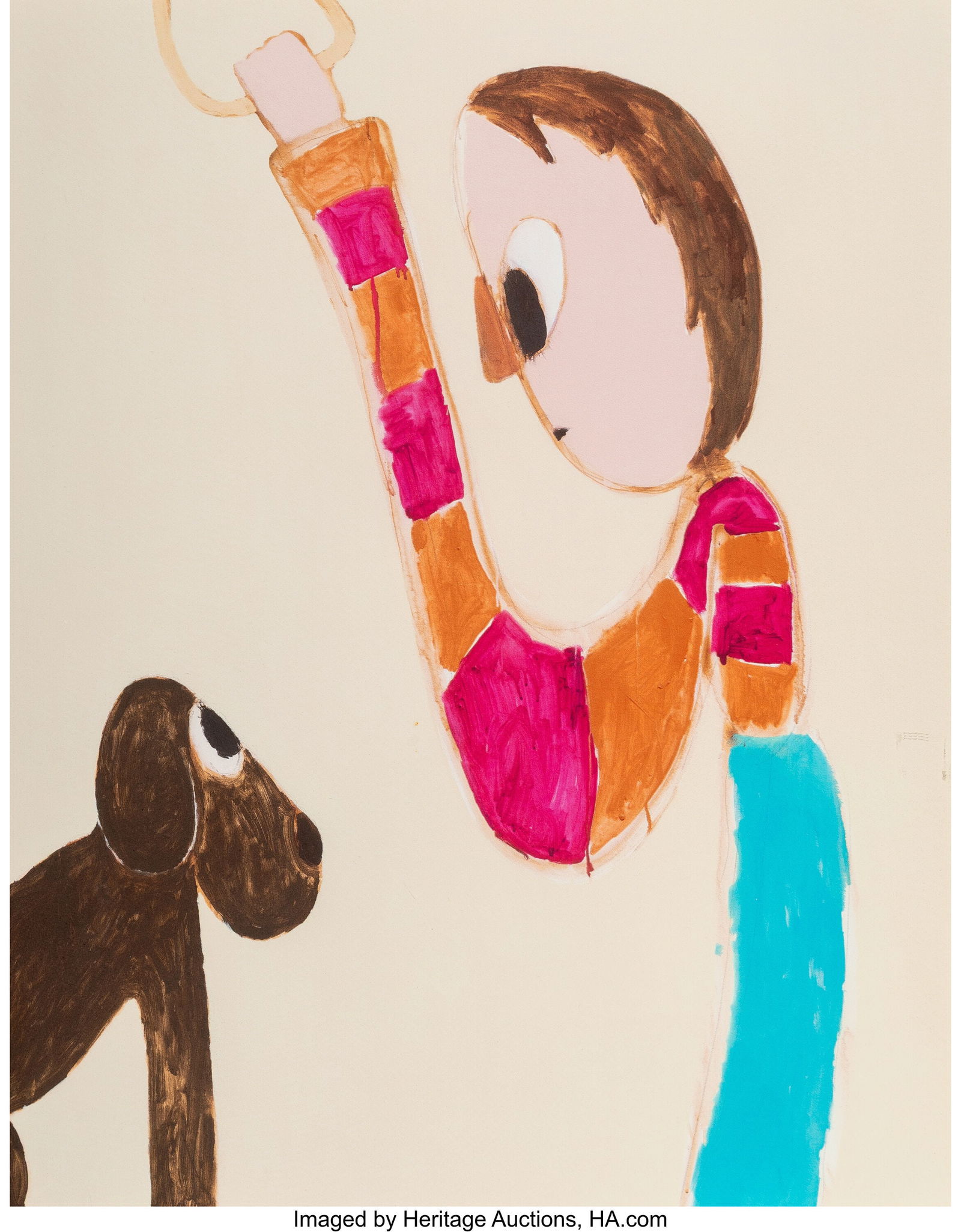 Felix Treadwell (b. 1992) Silent Commuter, 2022 (1 of 2)