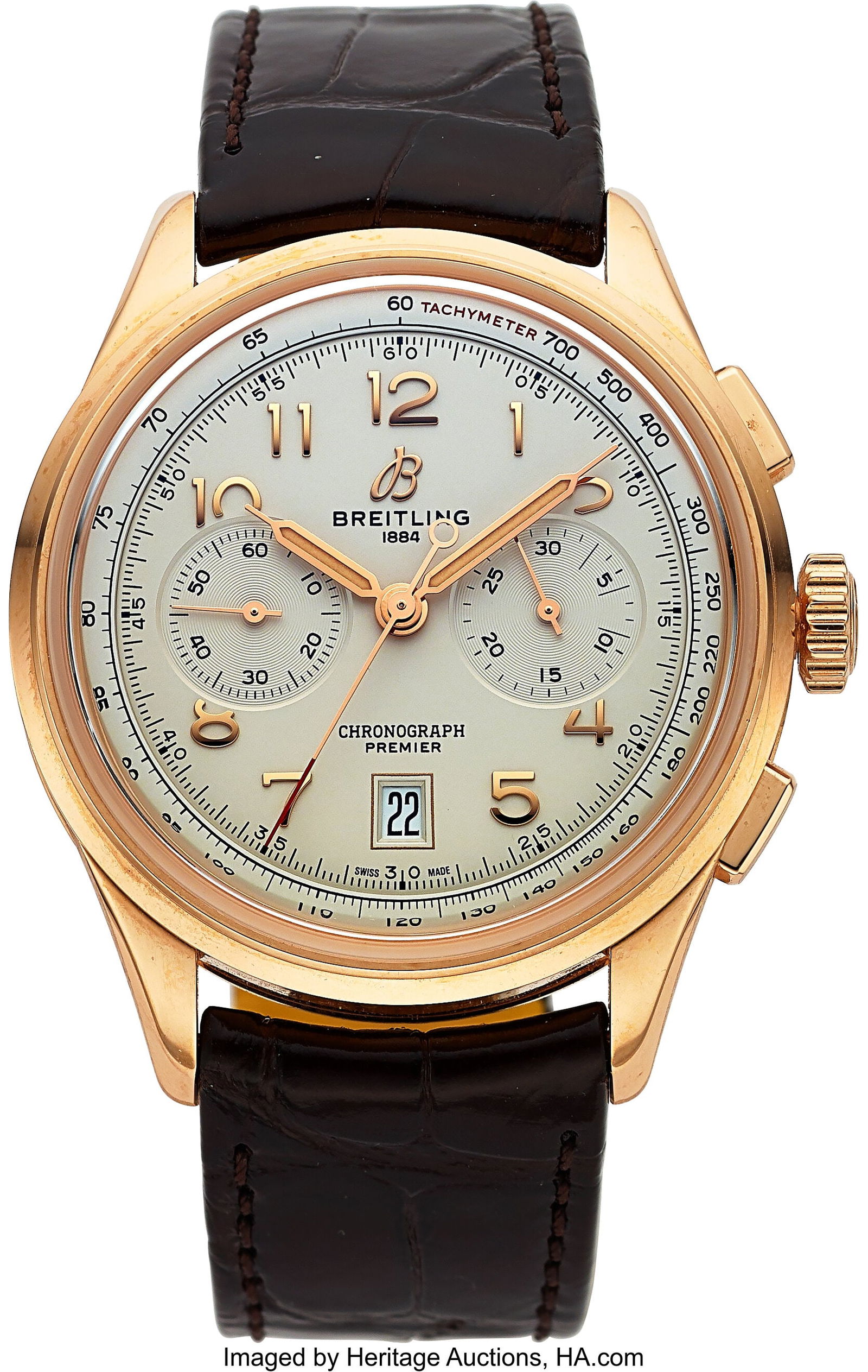 Breitling Premier B01 Chronograph 18k Red Gold F (1 of 4)