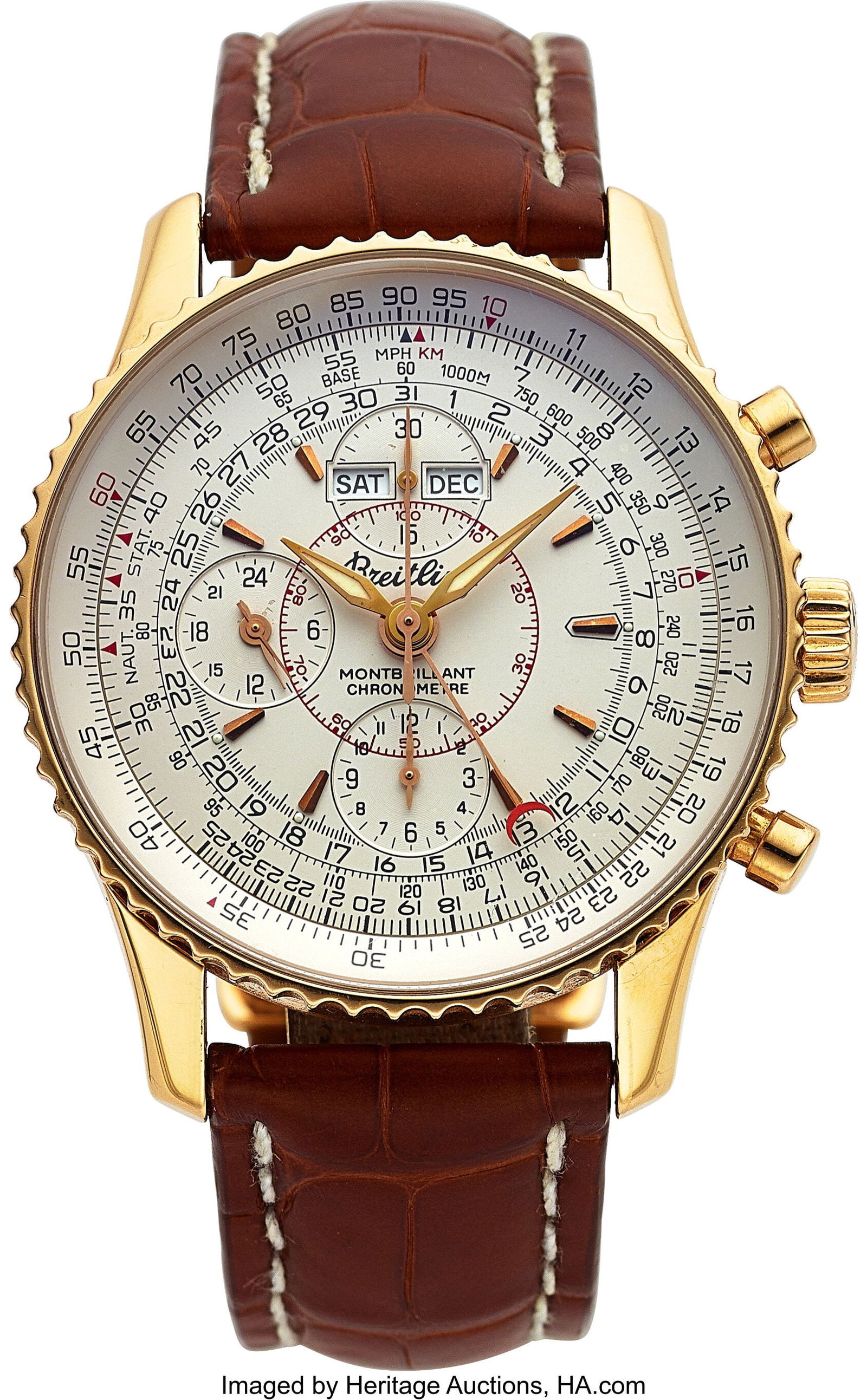 Breitling Navitimer Montbrillant Datora 18k Limi (1 of 4)