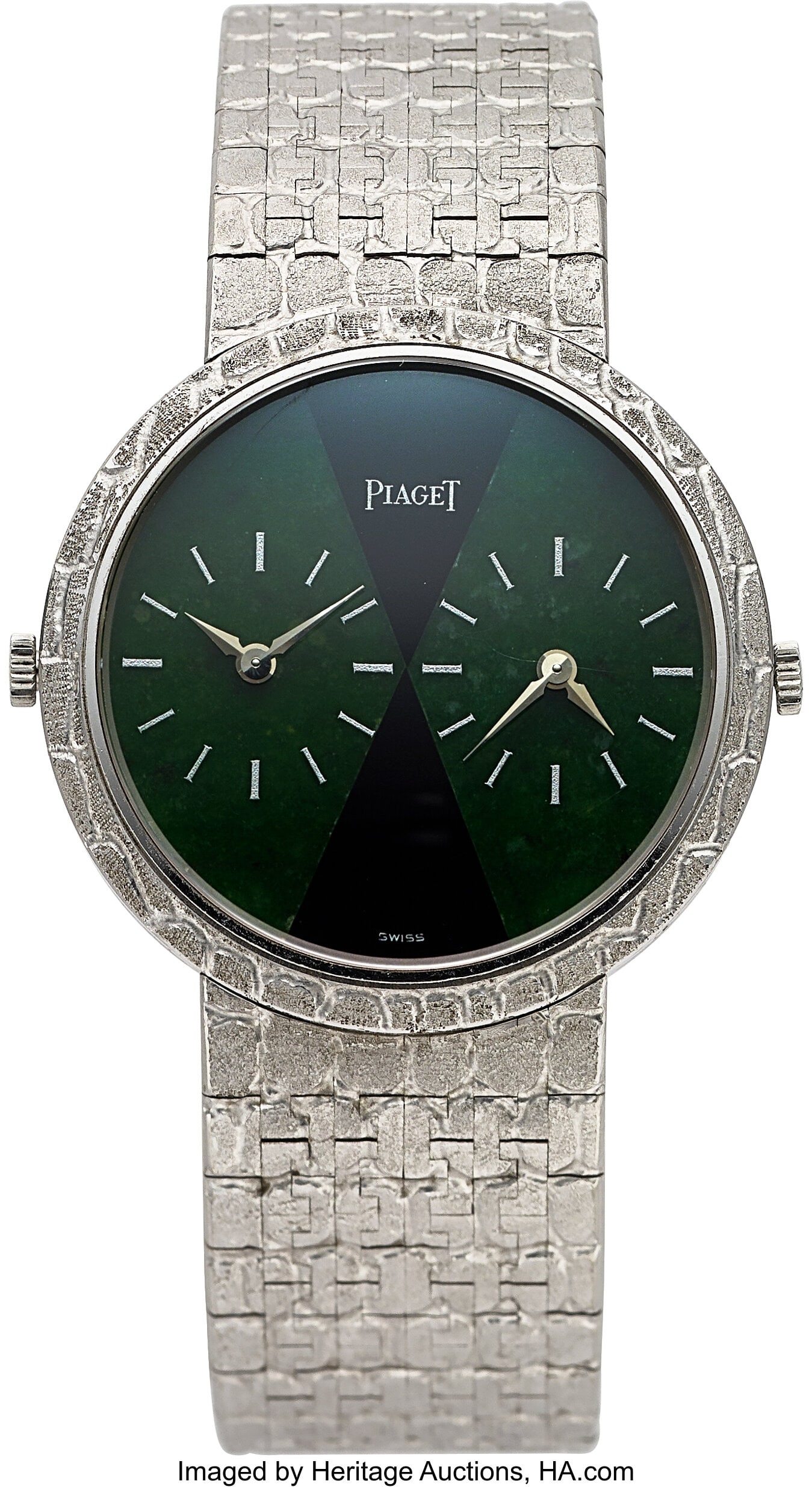 Piaget Altiplano 18k White Gold, Ref. 612103A8: Piaget Altiplano 18k White Gold, Ref. 612103A8 Case: 33 mm, 18k white gold, three body, snap-on case back, engraving on case back, 227174 Dial: